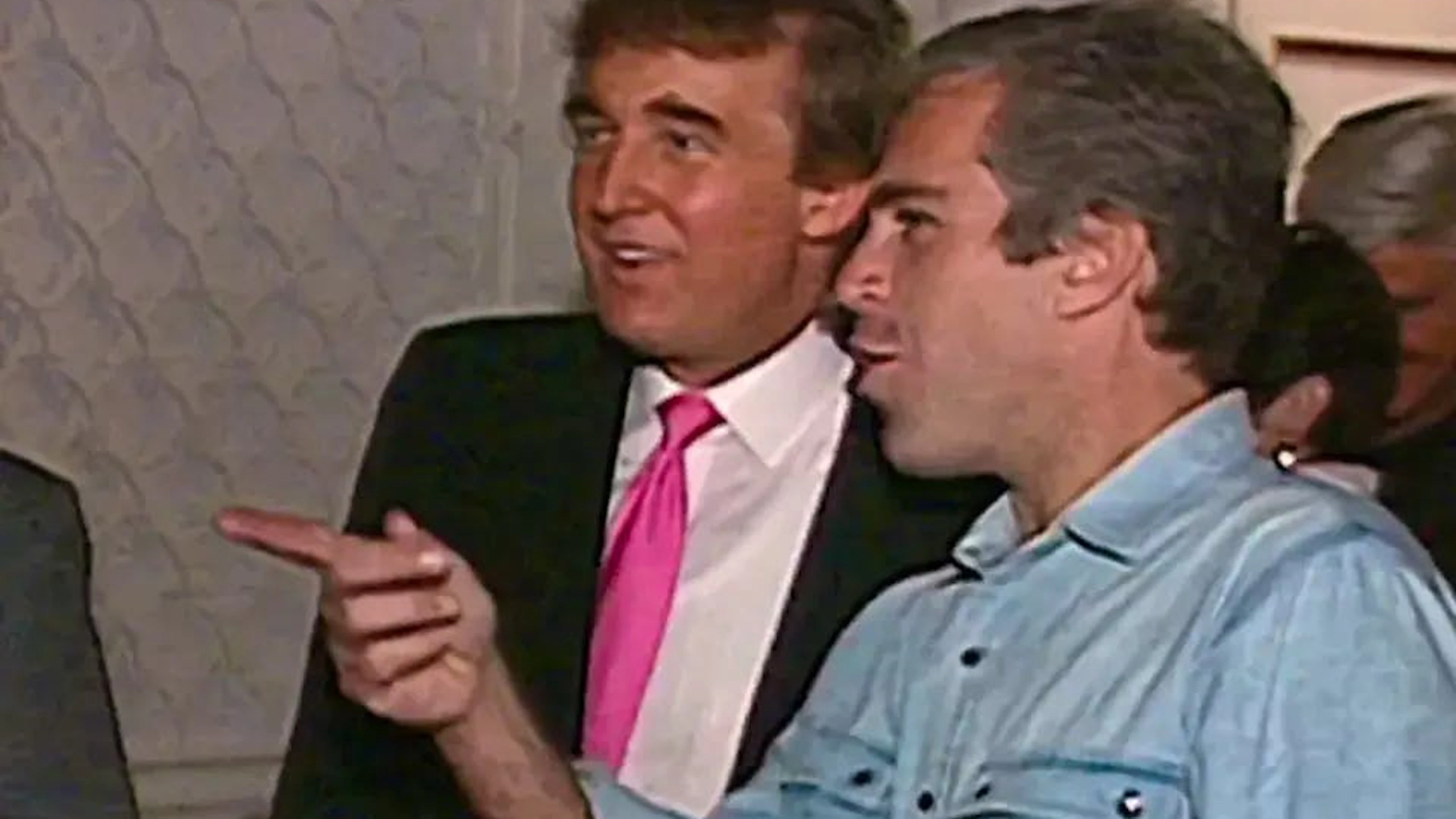 Trump und Epstein 1992 auf einer Party.