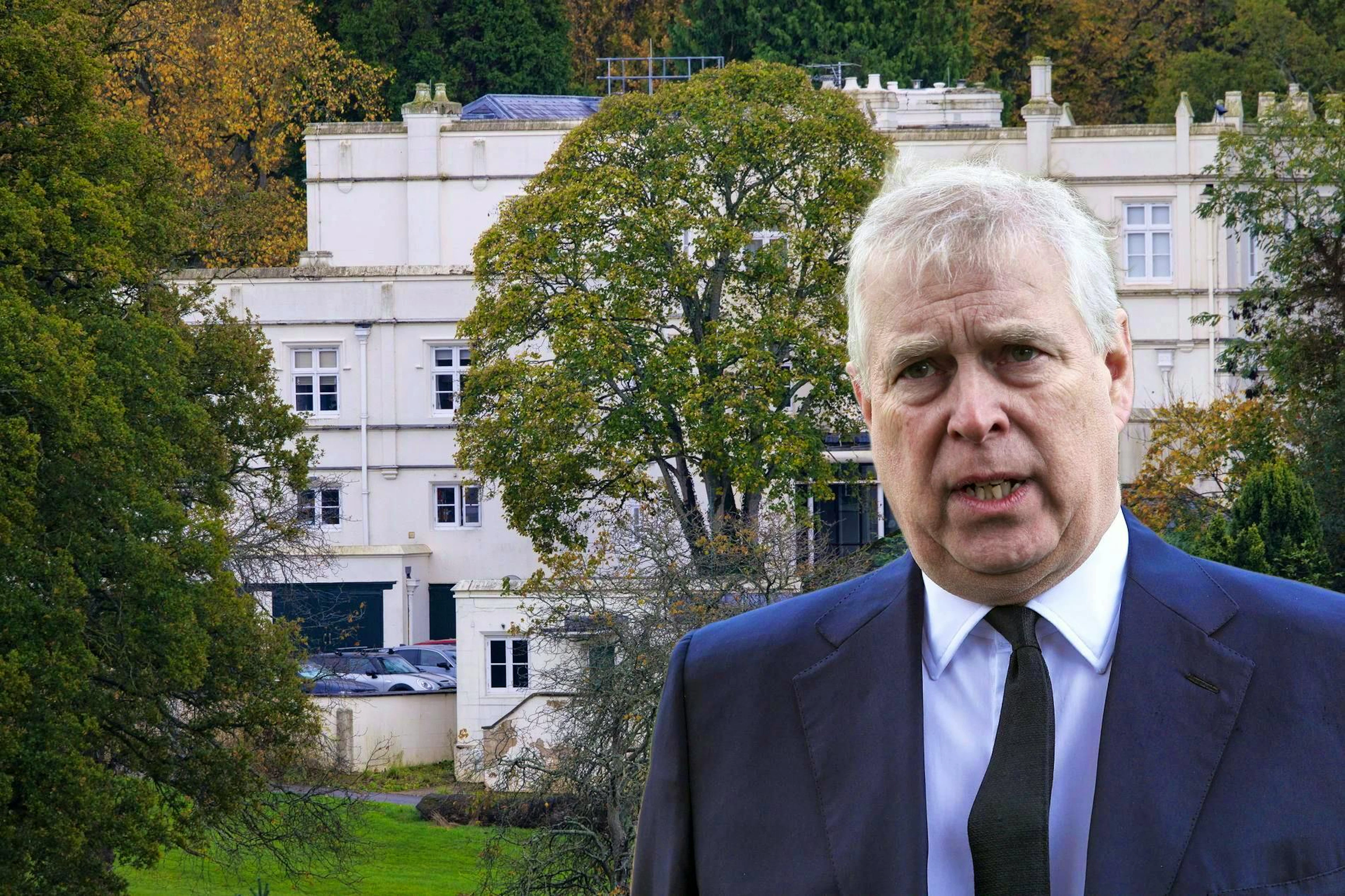Ex-Prince Andrew is said to have left the Royal Lodge in the middle of the night. 