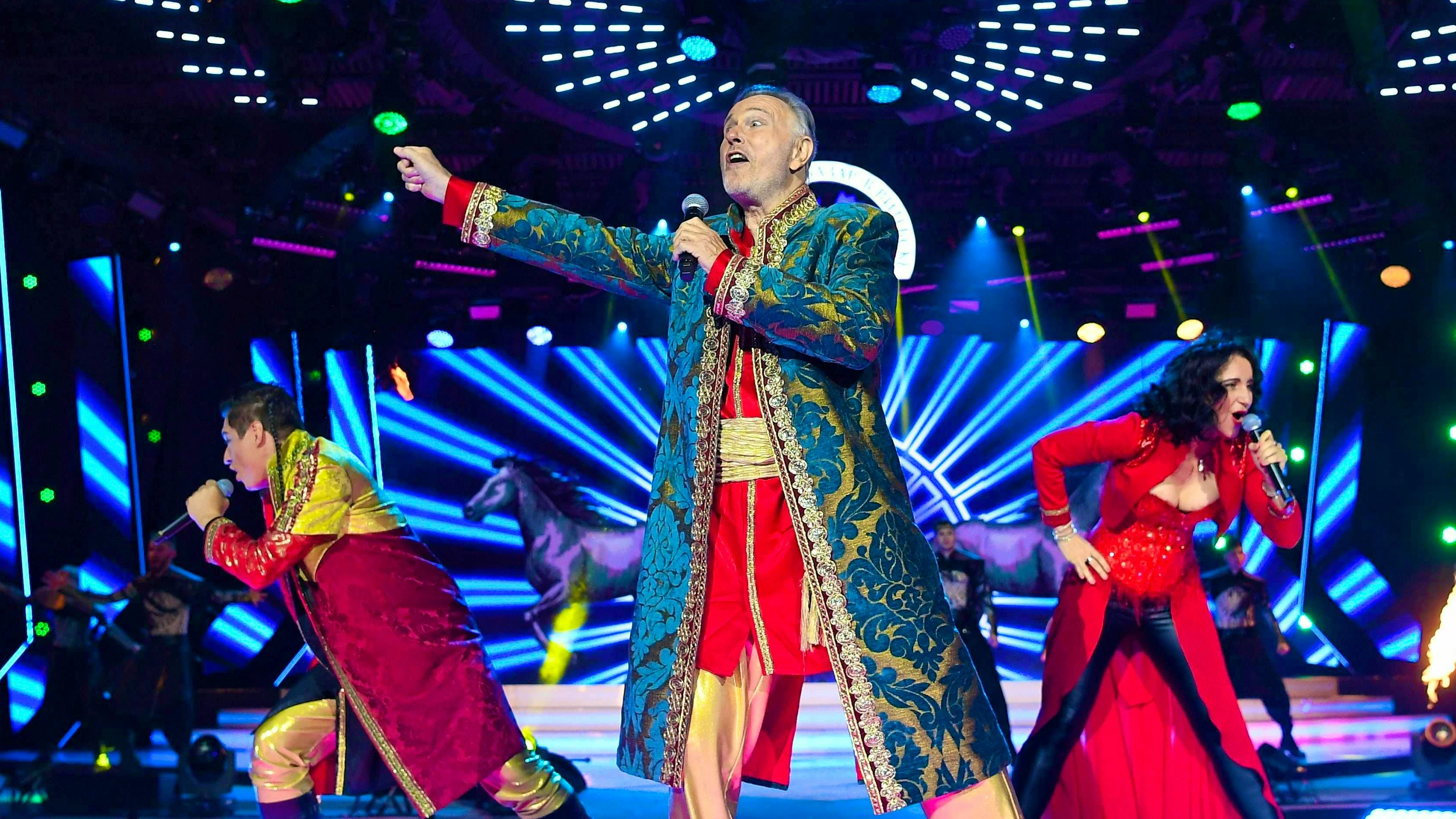 Wolfgang Heichel, frontman of Dschinghis Khan: The German band became world-famous at the end of the 1970s with the ESC song "Moskau".
