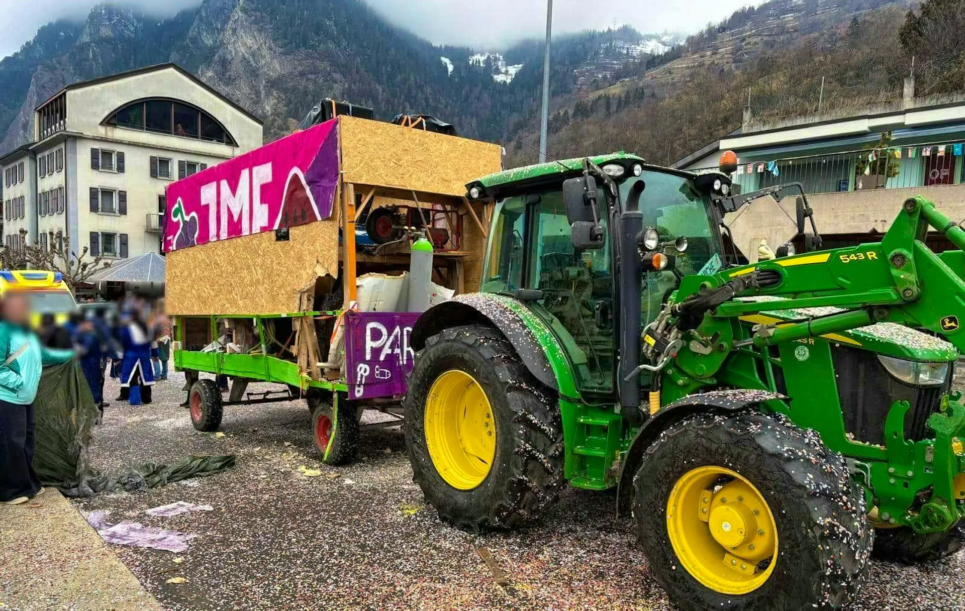 Several injured after explosion at carnival parade in Valais