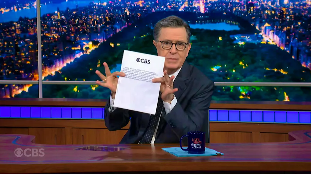 TV ban for Colbert - now the interview is going viral