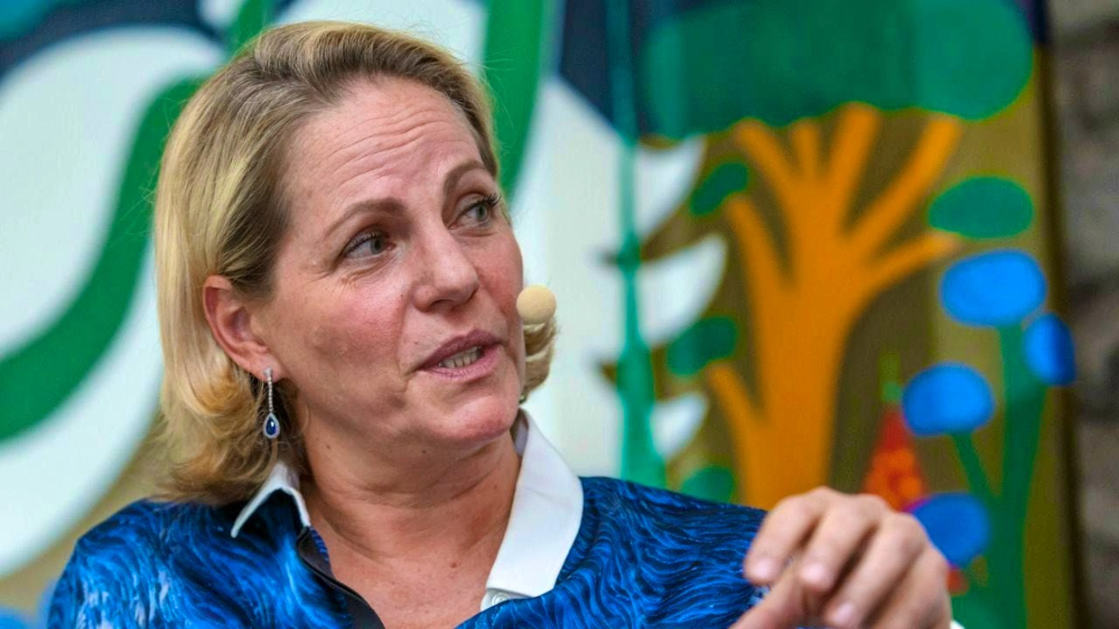Bank CEO Ariane de Rothschild is under pressure because of her links to Jeffrey Epstein. (archive picture)