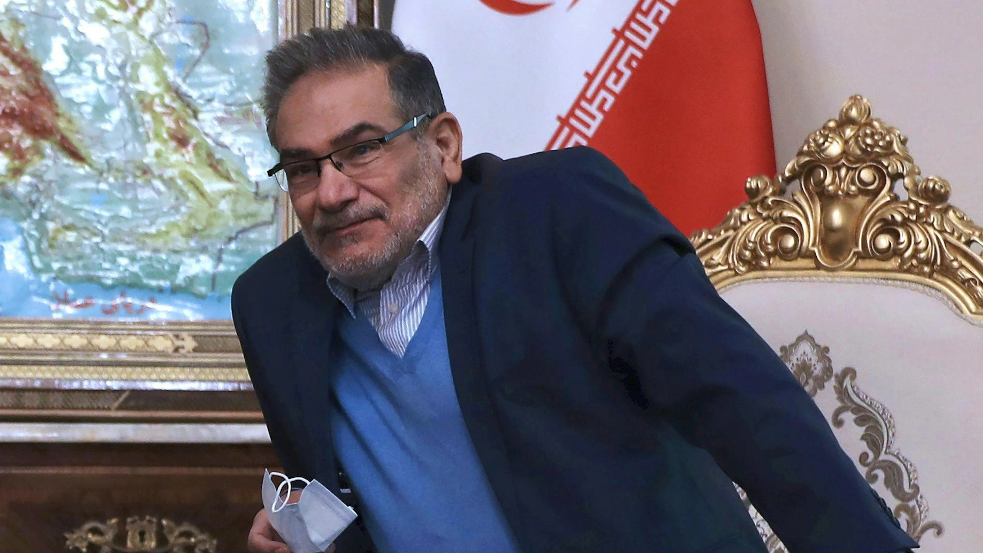 Ali Schamchani, Sekretär des neu geschaffenen iranischen Verteidigungsrats,  