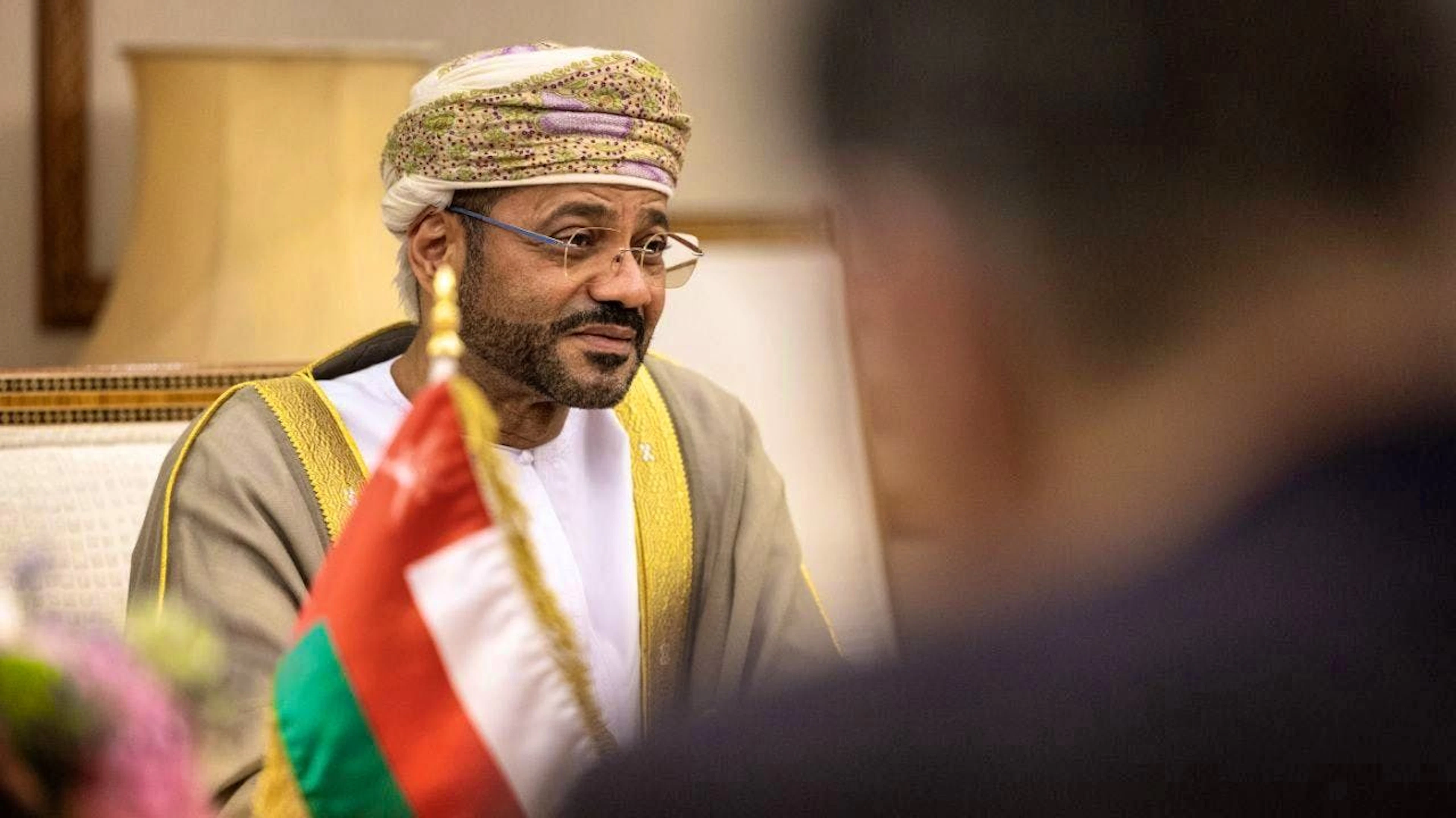 ARCHIVE - The Foreign Minister of Oman, Badr al-Bussaidi. Photo: Hannes P Albert/dpa/Archive picture