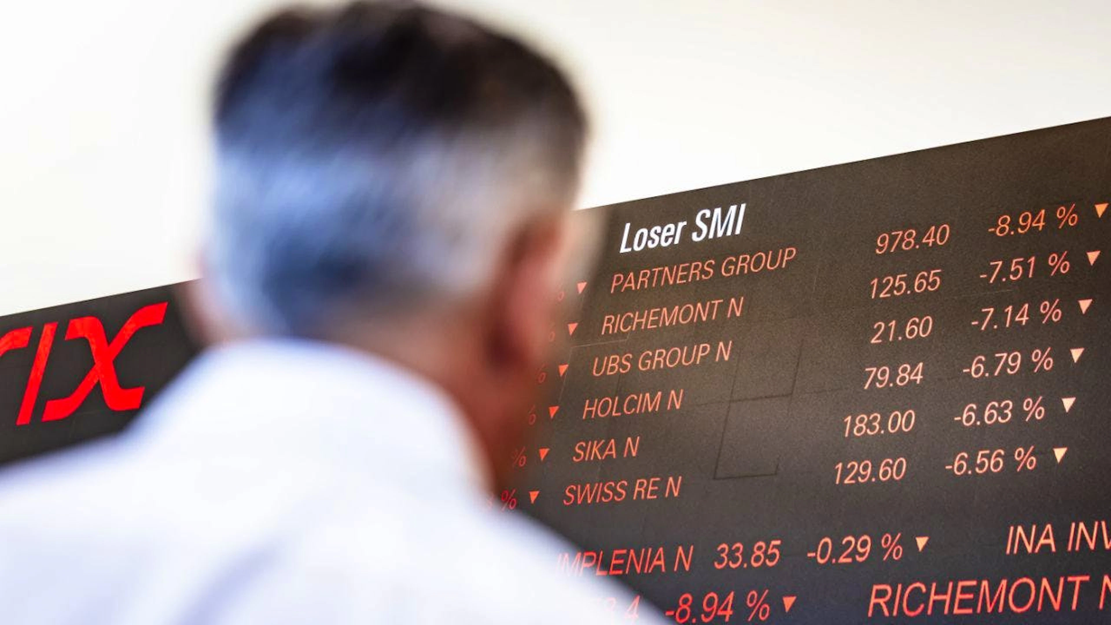 È stata una giornata da dimenticare per il mercato elvetico (immagine d'archivio).