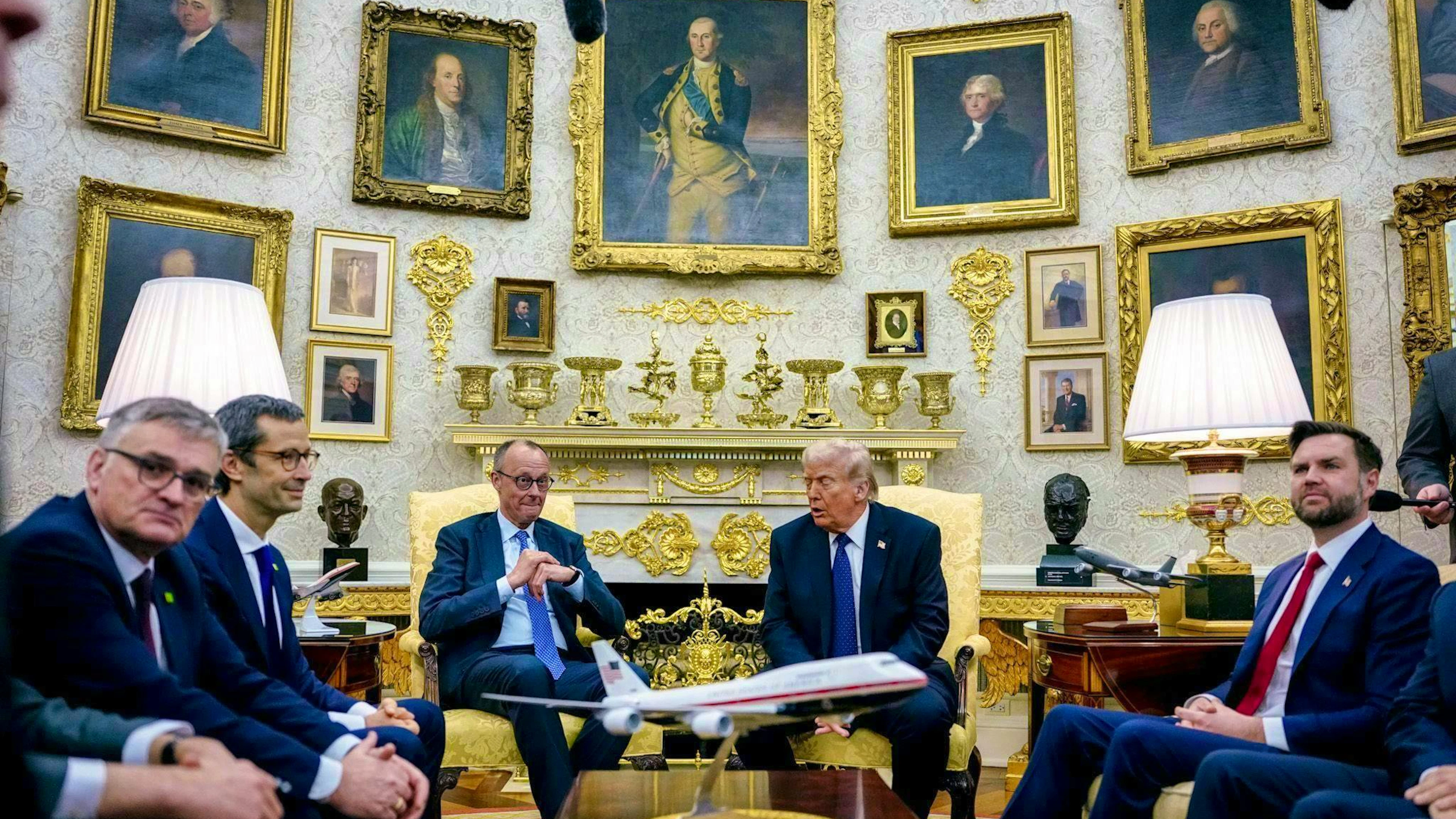 Vice President JD Vance was also back in the Oval Office.