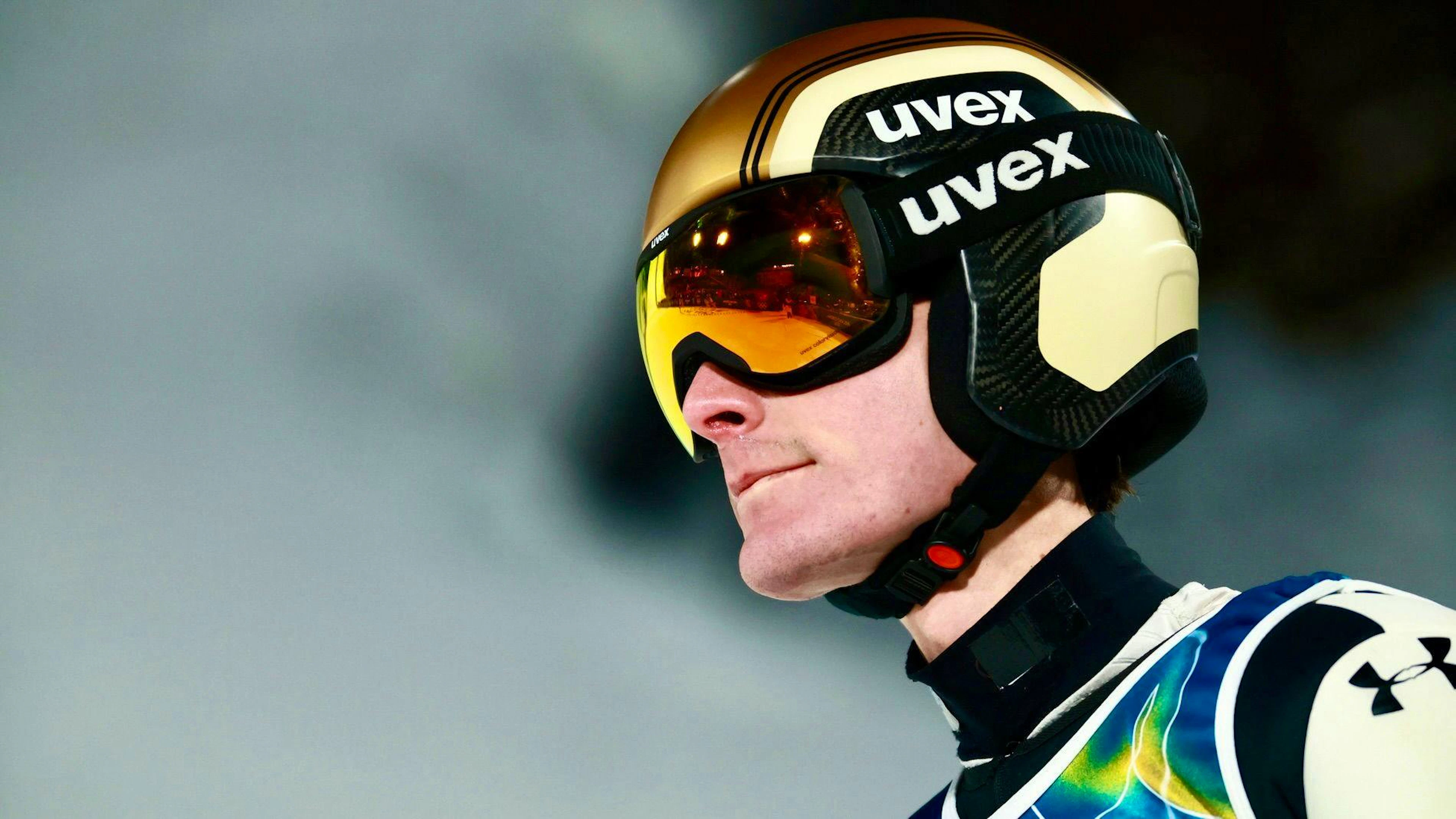 Domen Prevc (ici lors des JO) ne signera pas un septième succès consécutif historique en Coupe du monde.
