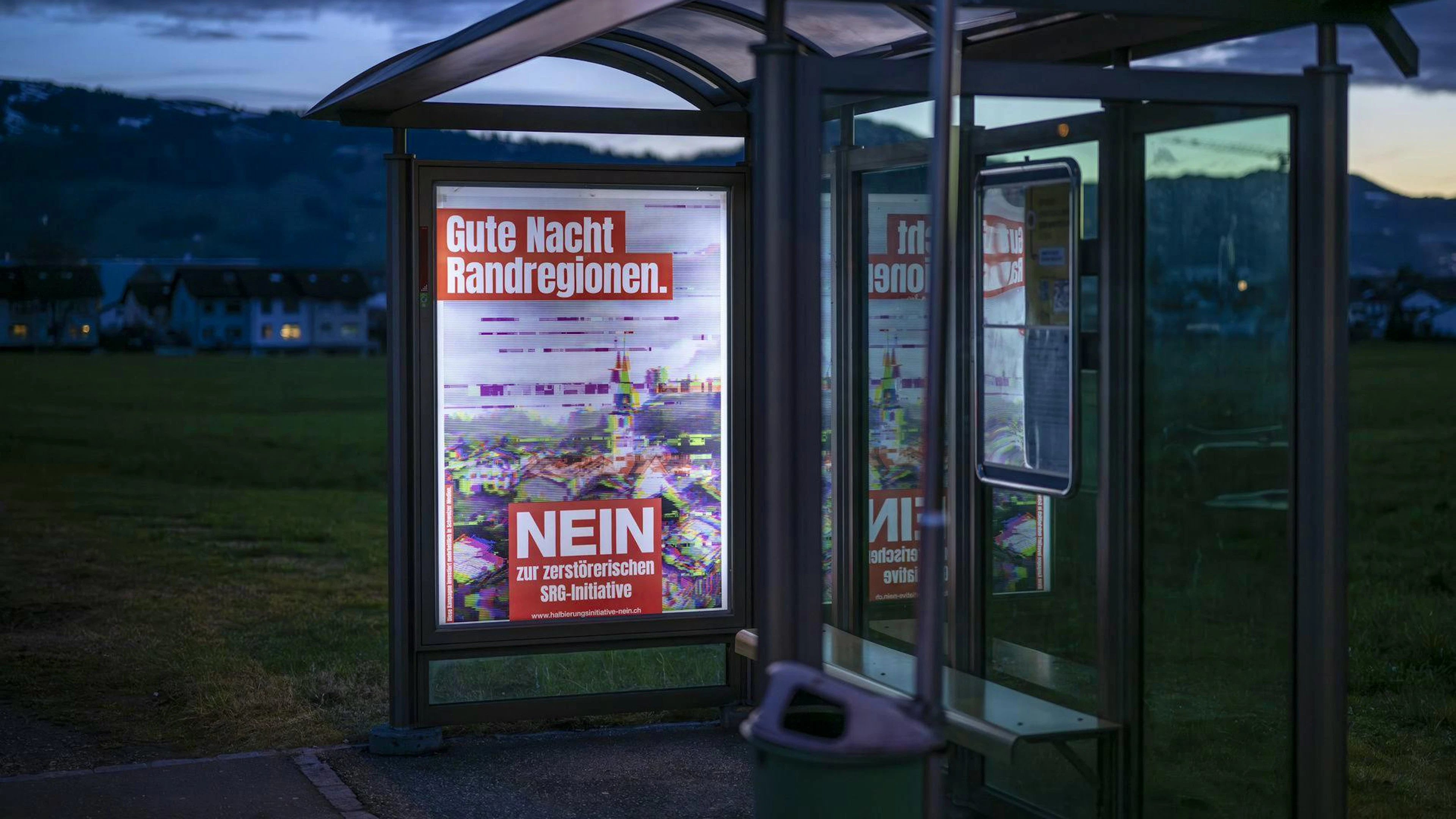 Bei der SRG-Initiative wird heute ein knappes Resultat erwartet.