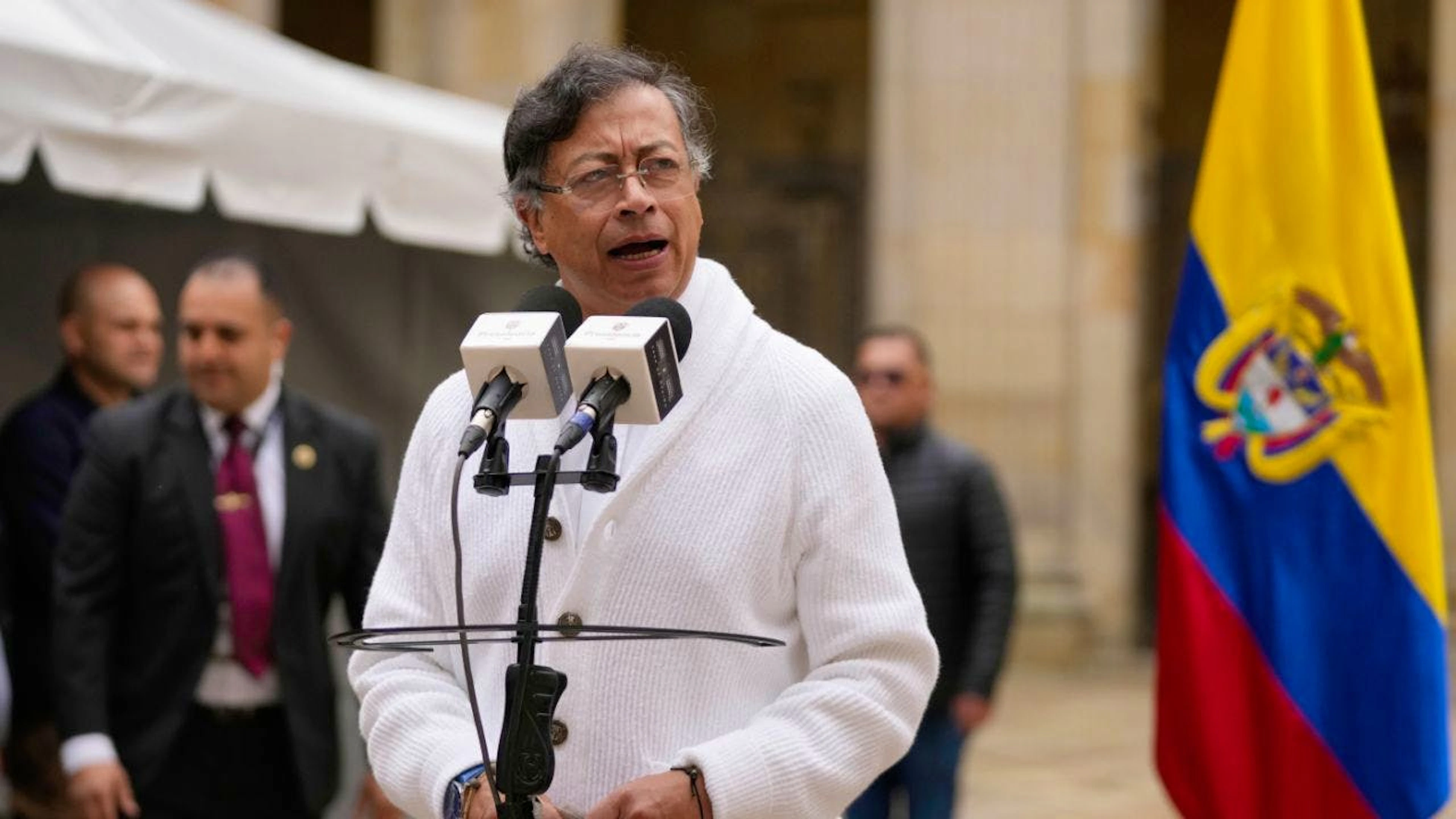 Le président Gustavo Petro ne pourra pas se représenter à l'élection présidentielle en mai prochain (archives).