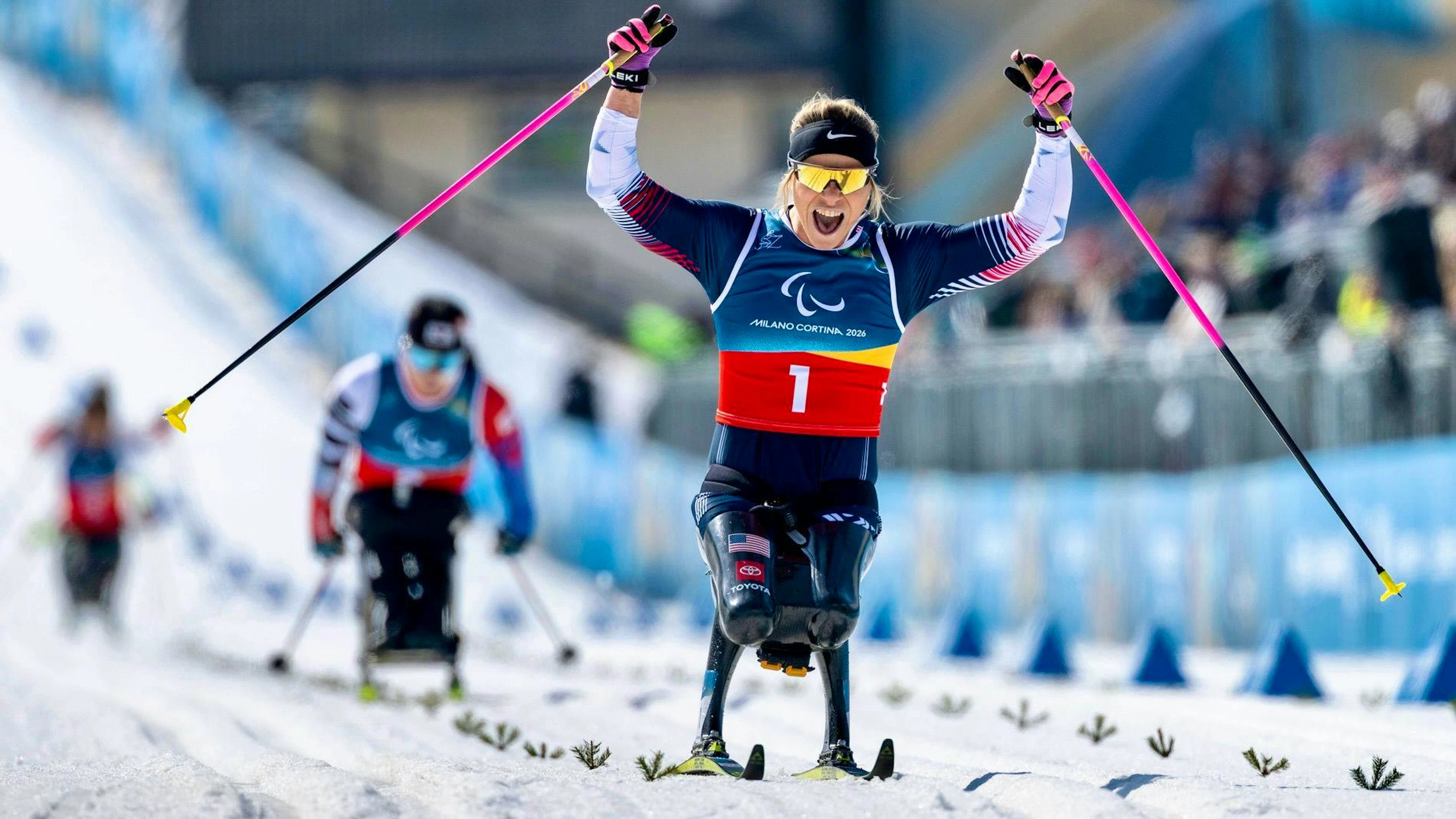 Oksana Masters en est déjà à trois titres dans ces Paralympiques 2026