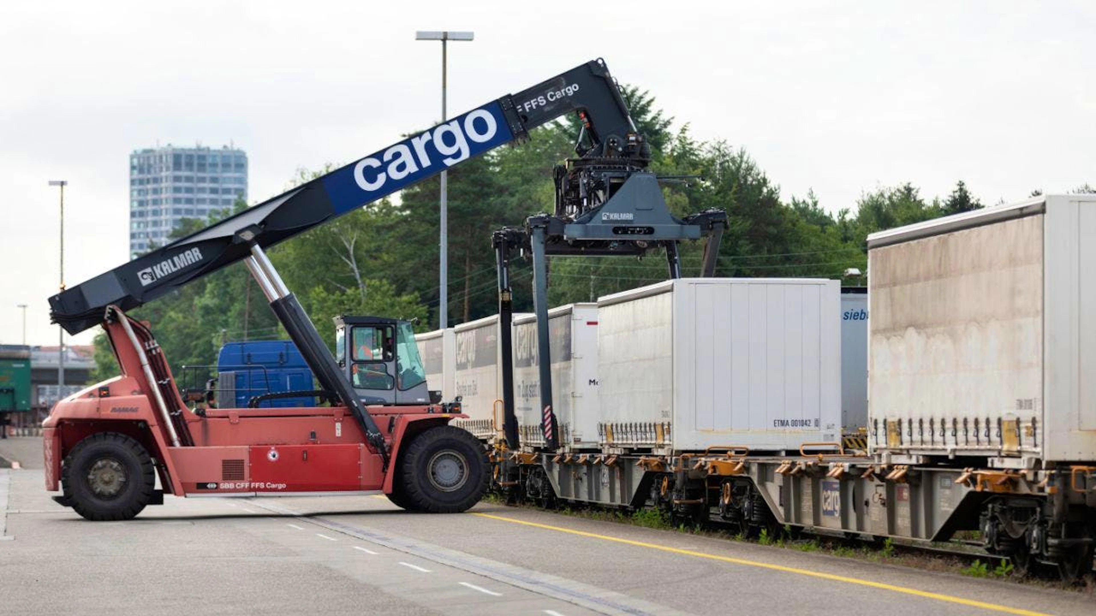 Le soutien au trafic combiné à travers les Alpes doit se poursuivre au-delà de 2030 (archives).
