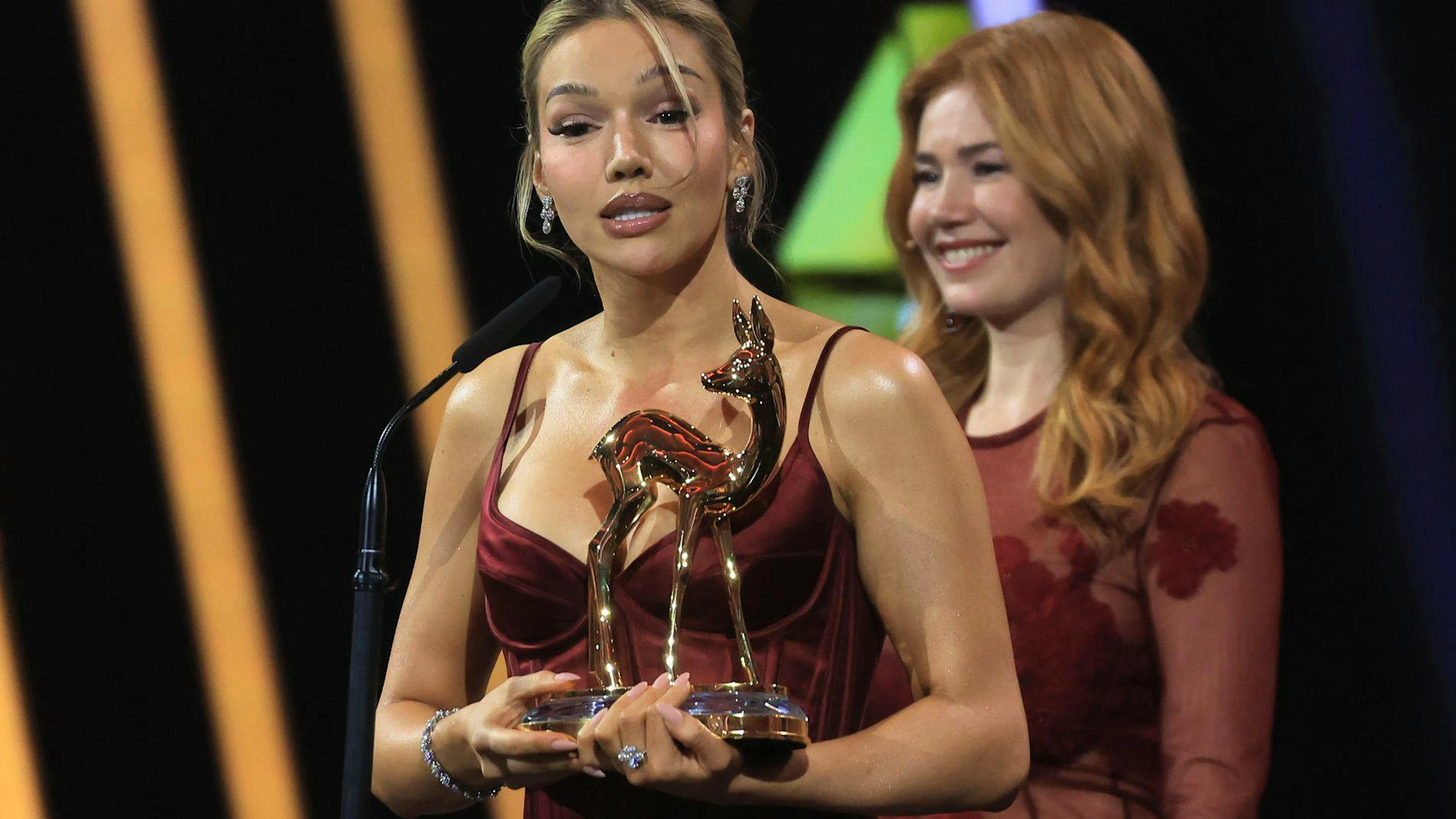 Shirin David erhielt 2024 den Bambi in der Kategorie «Musik National». Der Bambi gilt als der wichtigste Medienpreis Deutschlands.