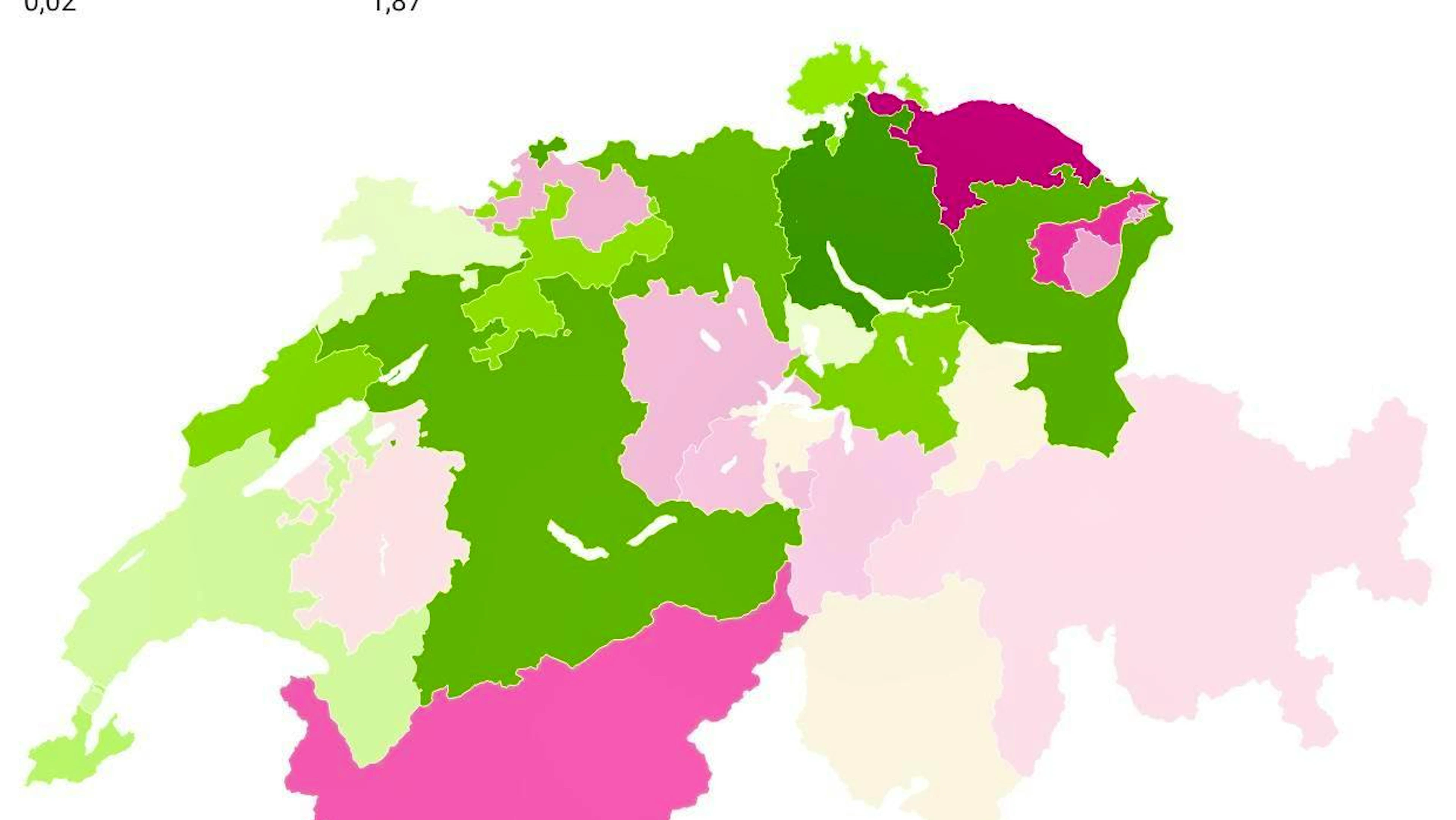 Les différences cantonales en matière de votes nuls sont importantes.