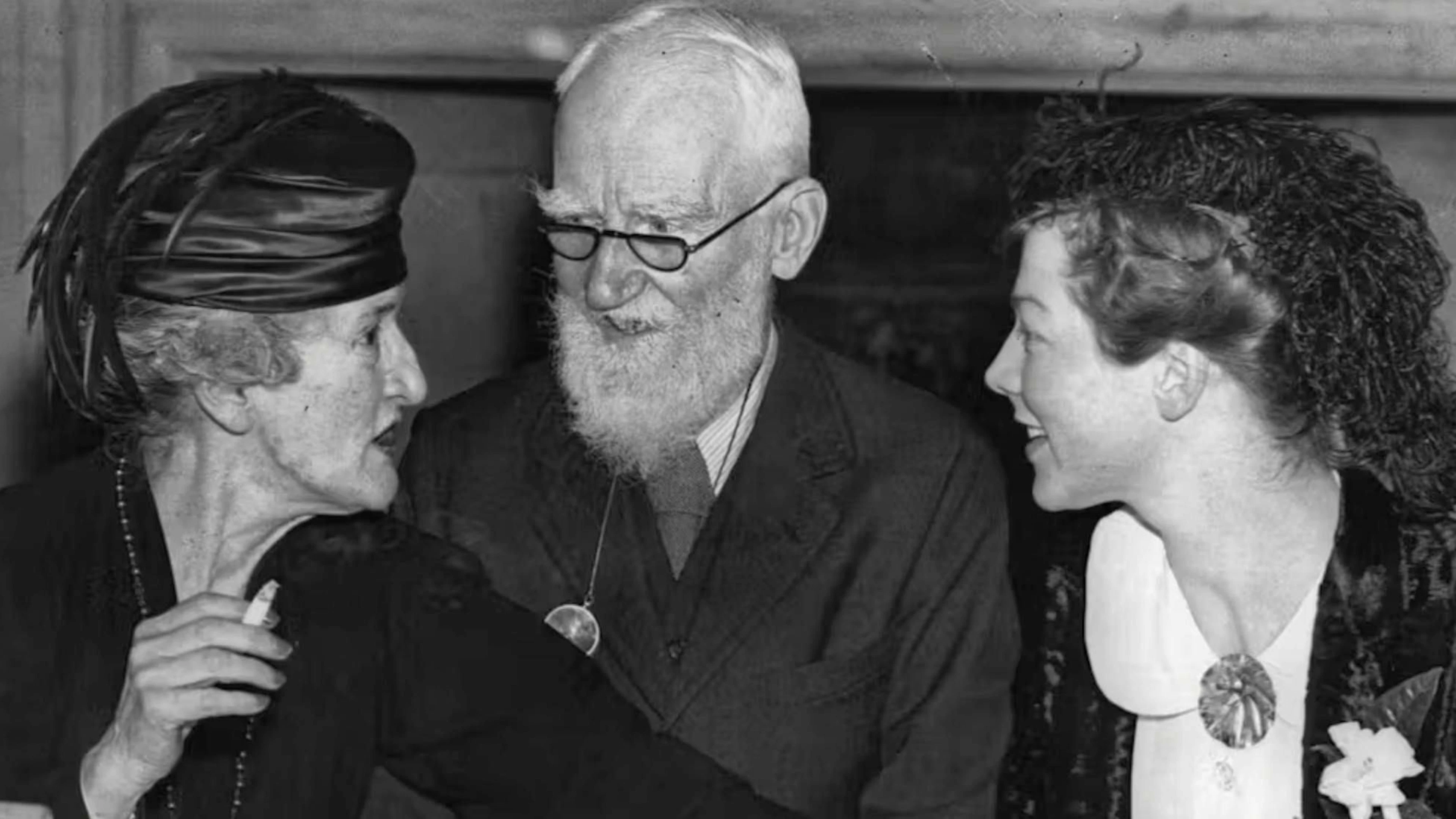 Two "literary" legends honored by two famous academies: George Bernard Shaw (pictured) won the Nobel Prize for Literature in 1925 and the Oscar for Best Adapted Screenplay in 1938 (based on his own novel "Pygmalion"). Bob Dylan won the Oscar for his song "Things Have Changed" in 2000 and the Nobel Prize for Literature in 2016.