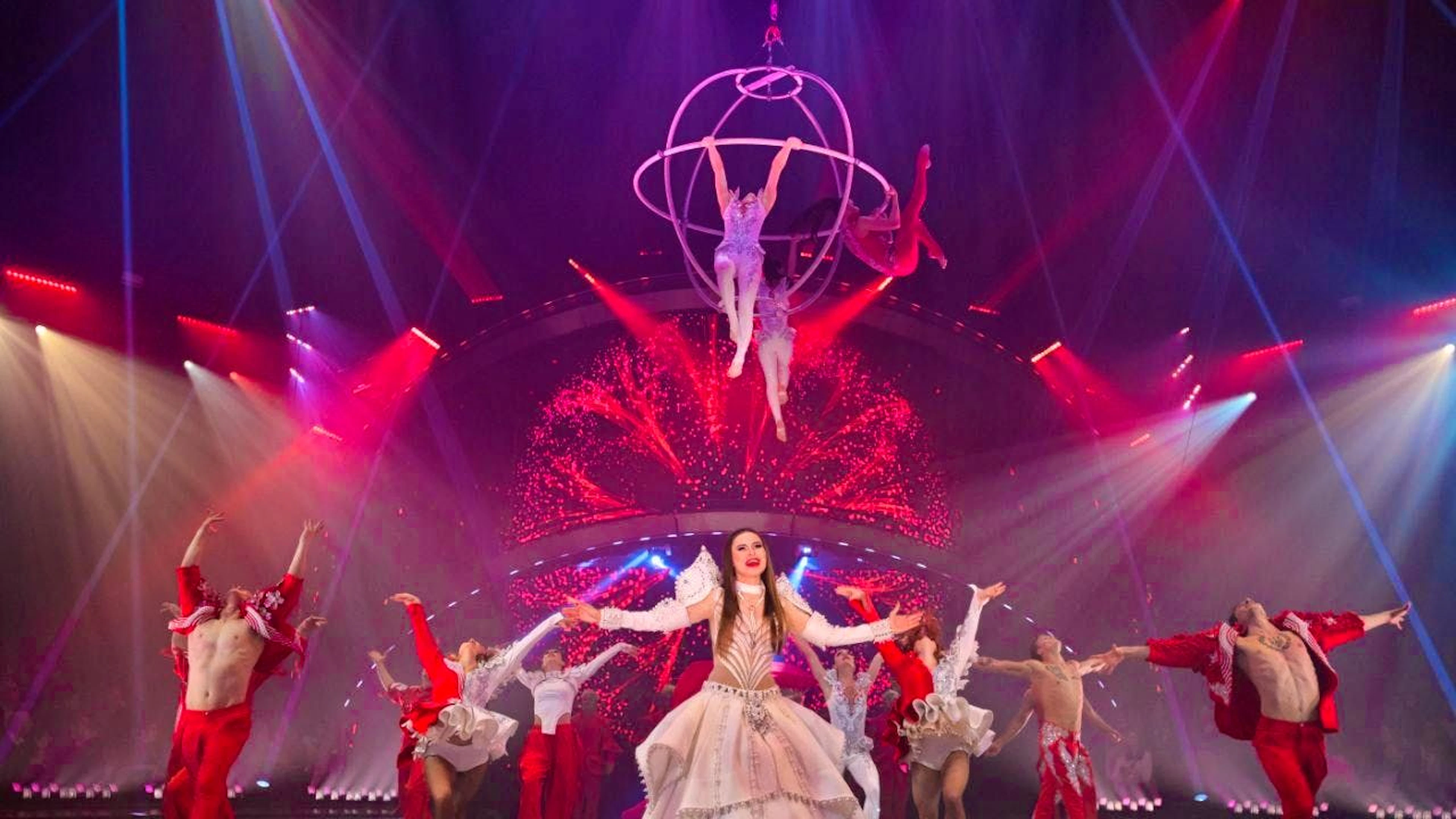 "Theater Bingo" at the premiere of Circus Knie on Friday, 13 March 2026, in Rapperswil.