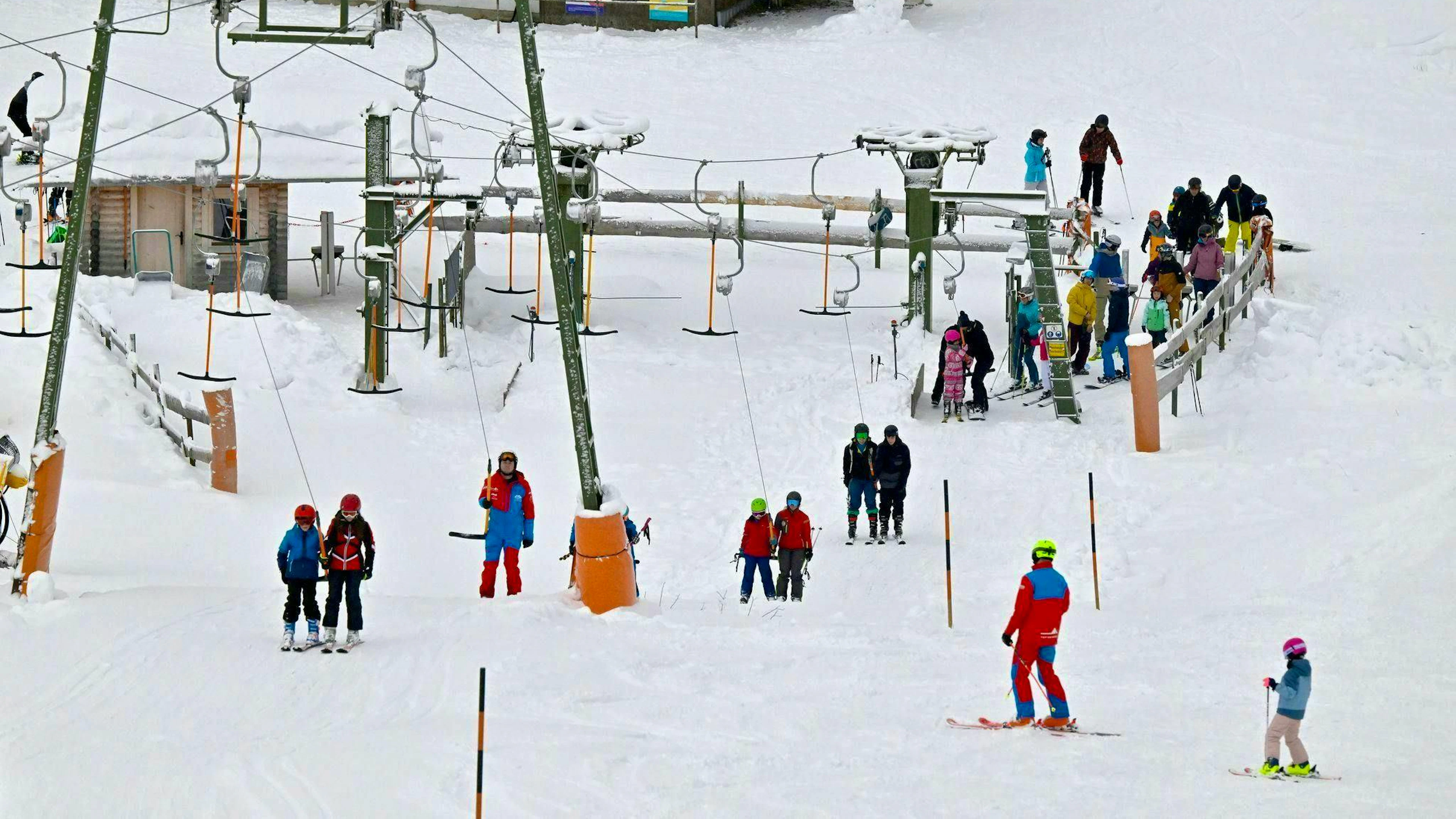 Searches for drivers involved in accidents often come to nothing when the pistes are full. (archive picture)