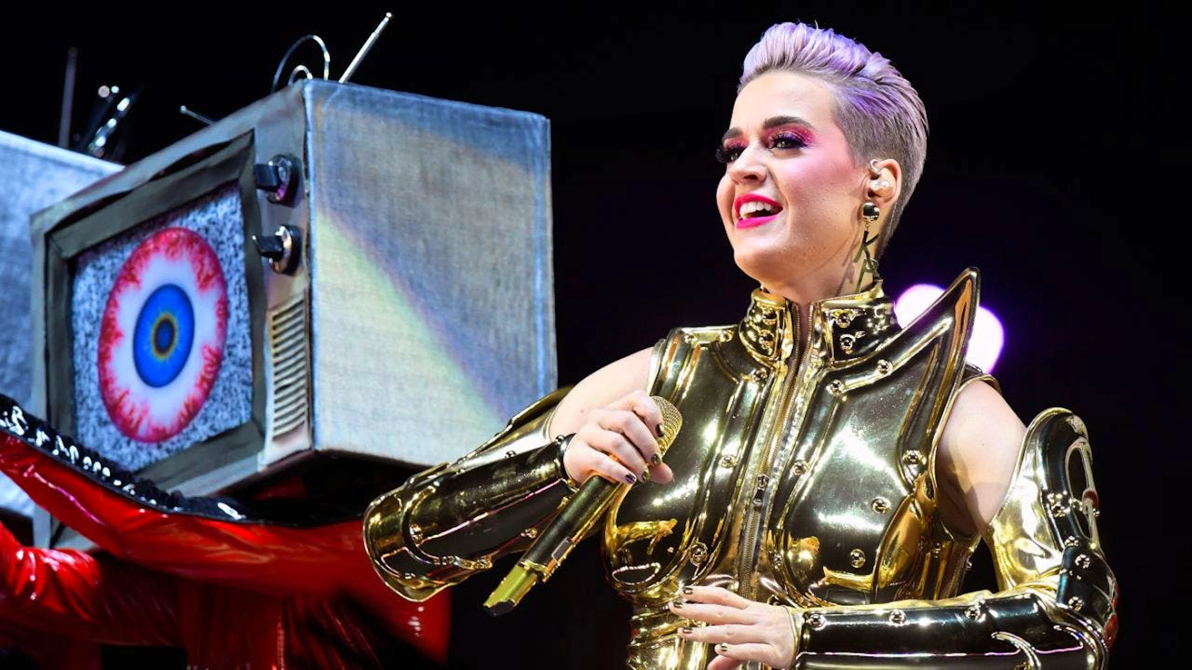 La popstar americana Katy Perry si esibirà al Paléo Festival di Nyon (VD). La sua ultima tournée in svizzera risale al 2018, dove aveva fatto tappa all'Hallenstadion di Zurigo. (immagine d'archivio)