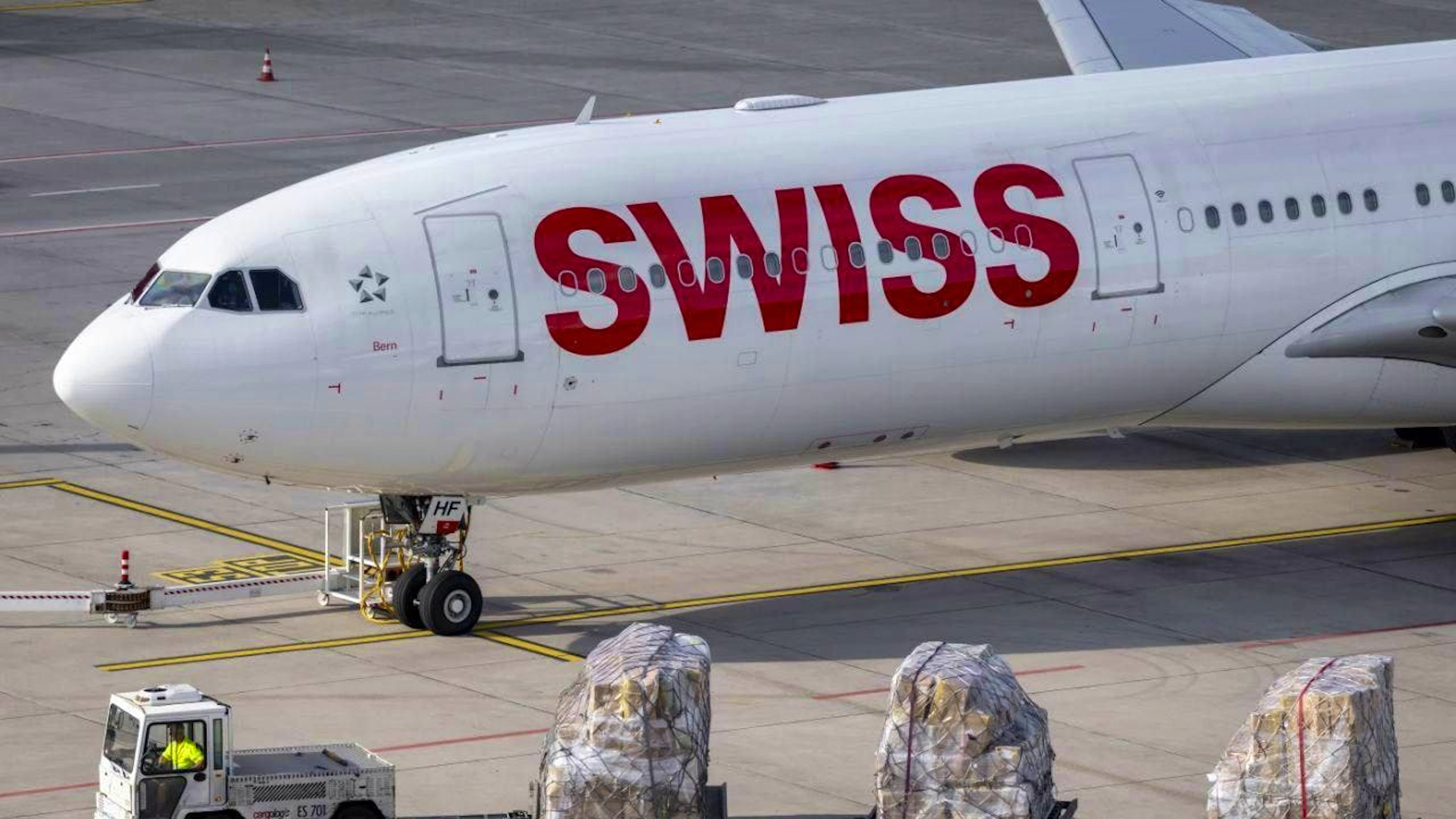 Swiss is doubling its flights to Delhi due to the tense situation in the Middle East. (archive picture)