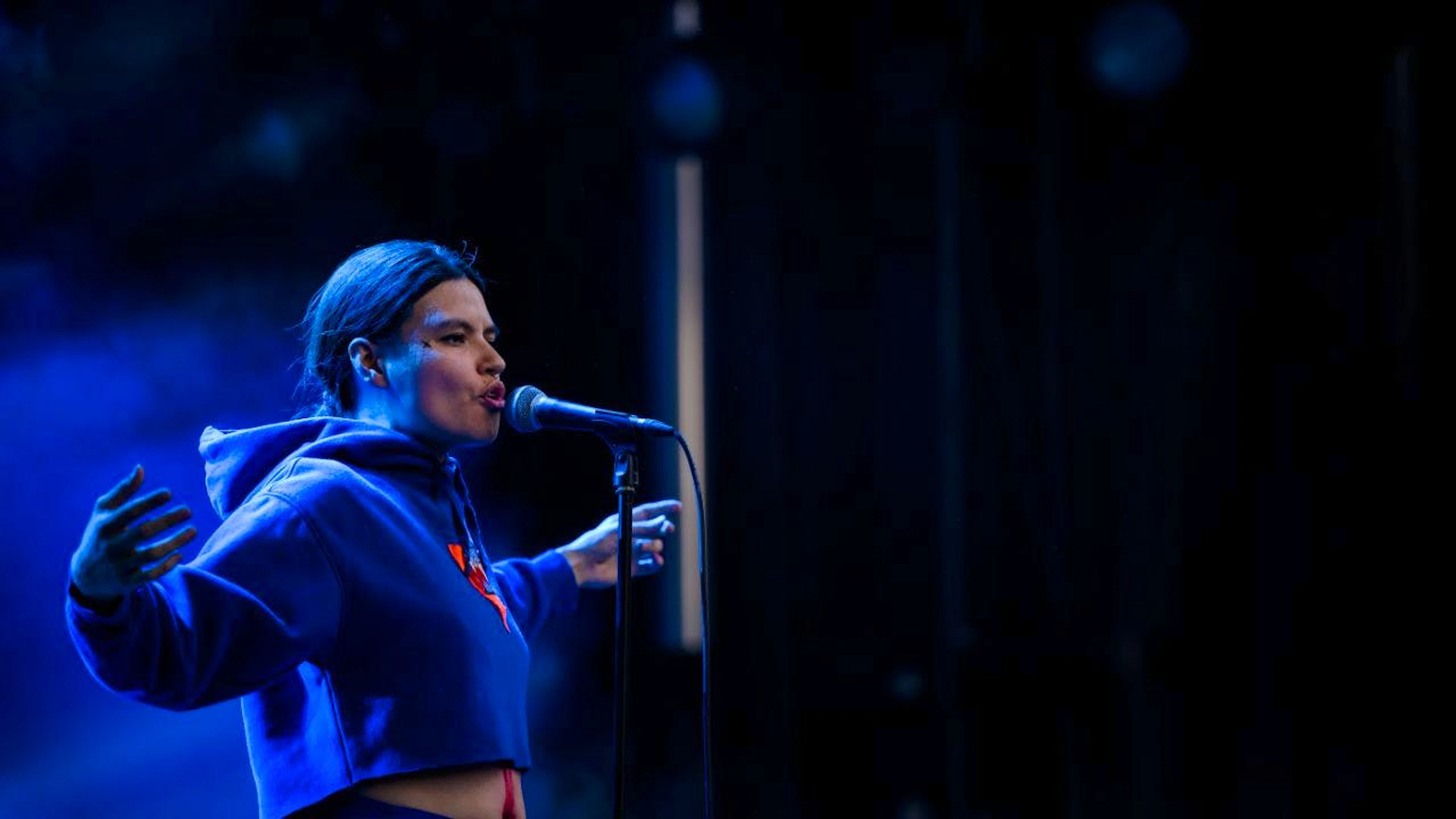 Baby Volcano, alias Lorena Stadelmann, a reçu le prix de meilleure performance scénique romande (archives).