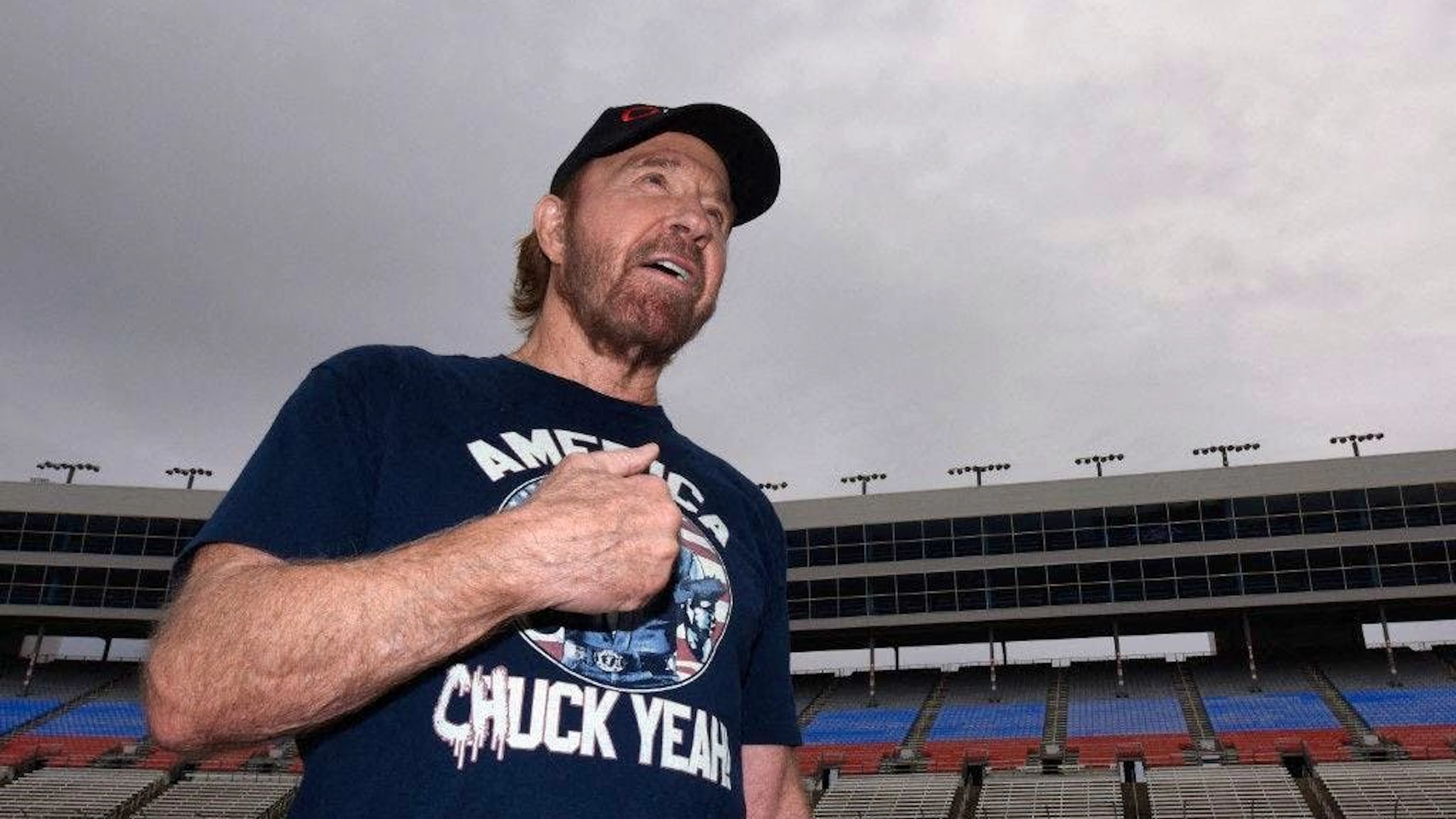 L’acteur américain Chuck Norris, en 2016.
