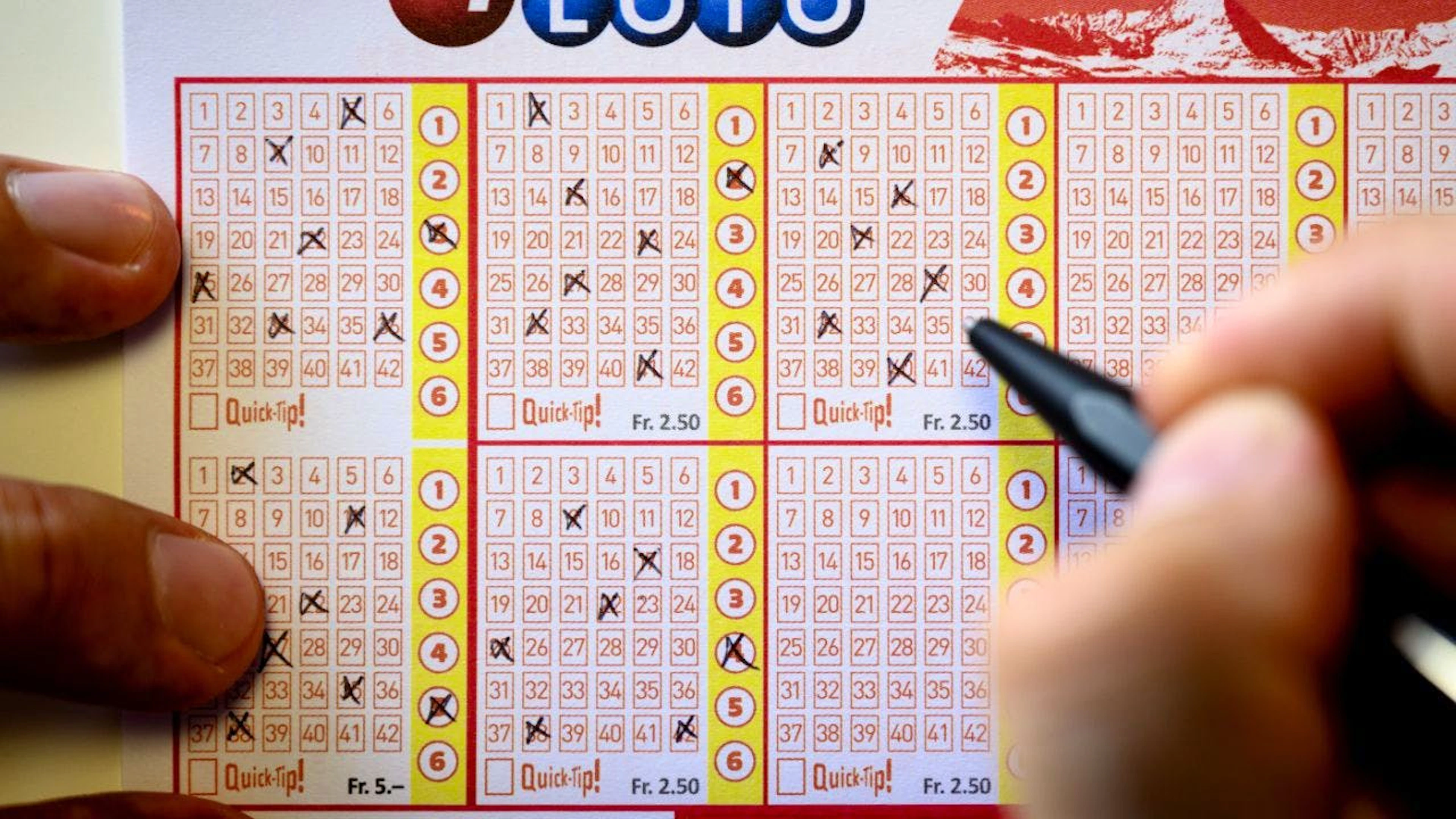 Lors du prochain tirage du Swiss Loto mercredi, 19,5 millions de francs seront en jeu (archives).