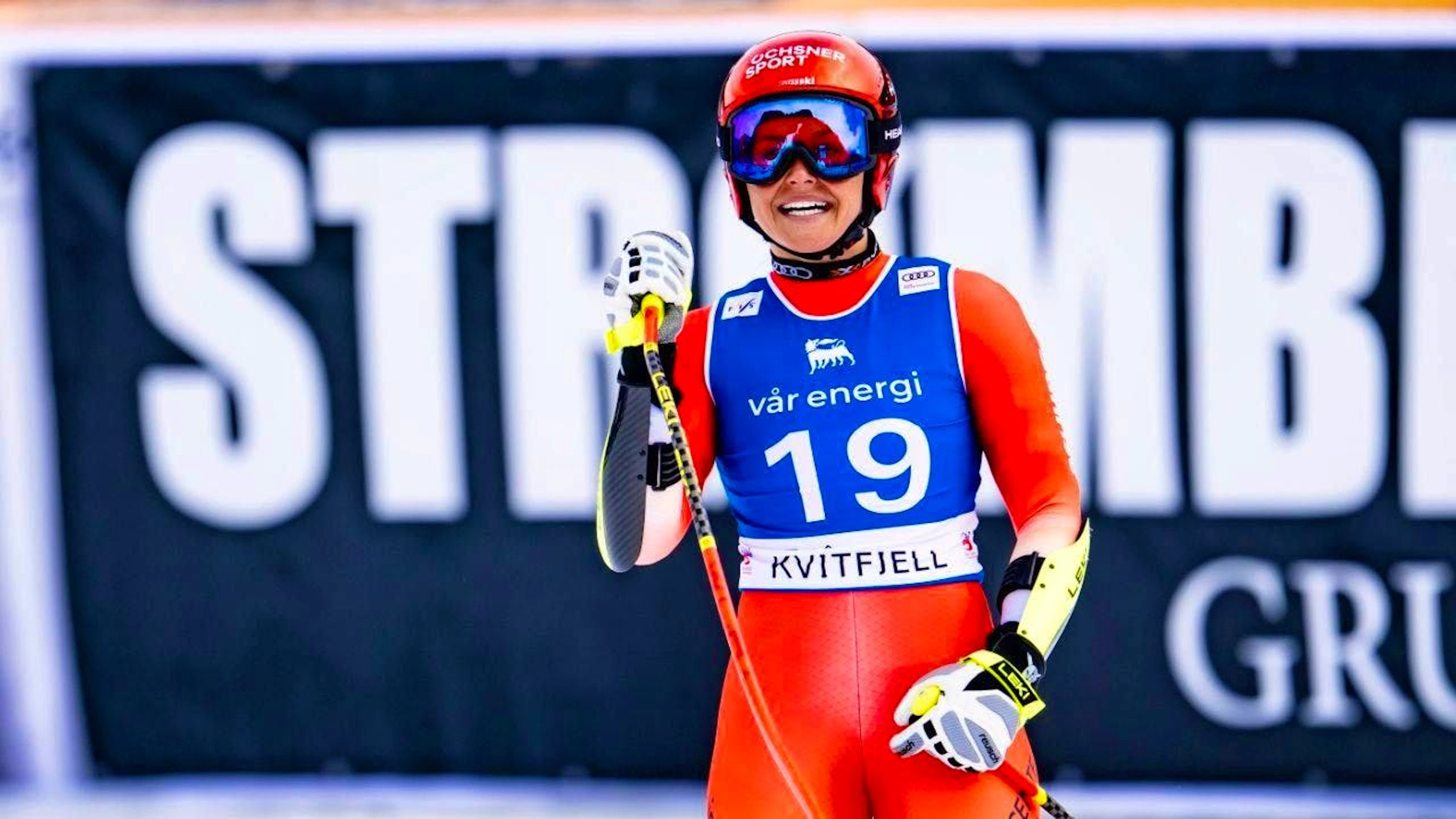 Another exclamation mark at the end of the speed season: Corinne Suter finishes second in Kvitfjell