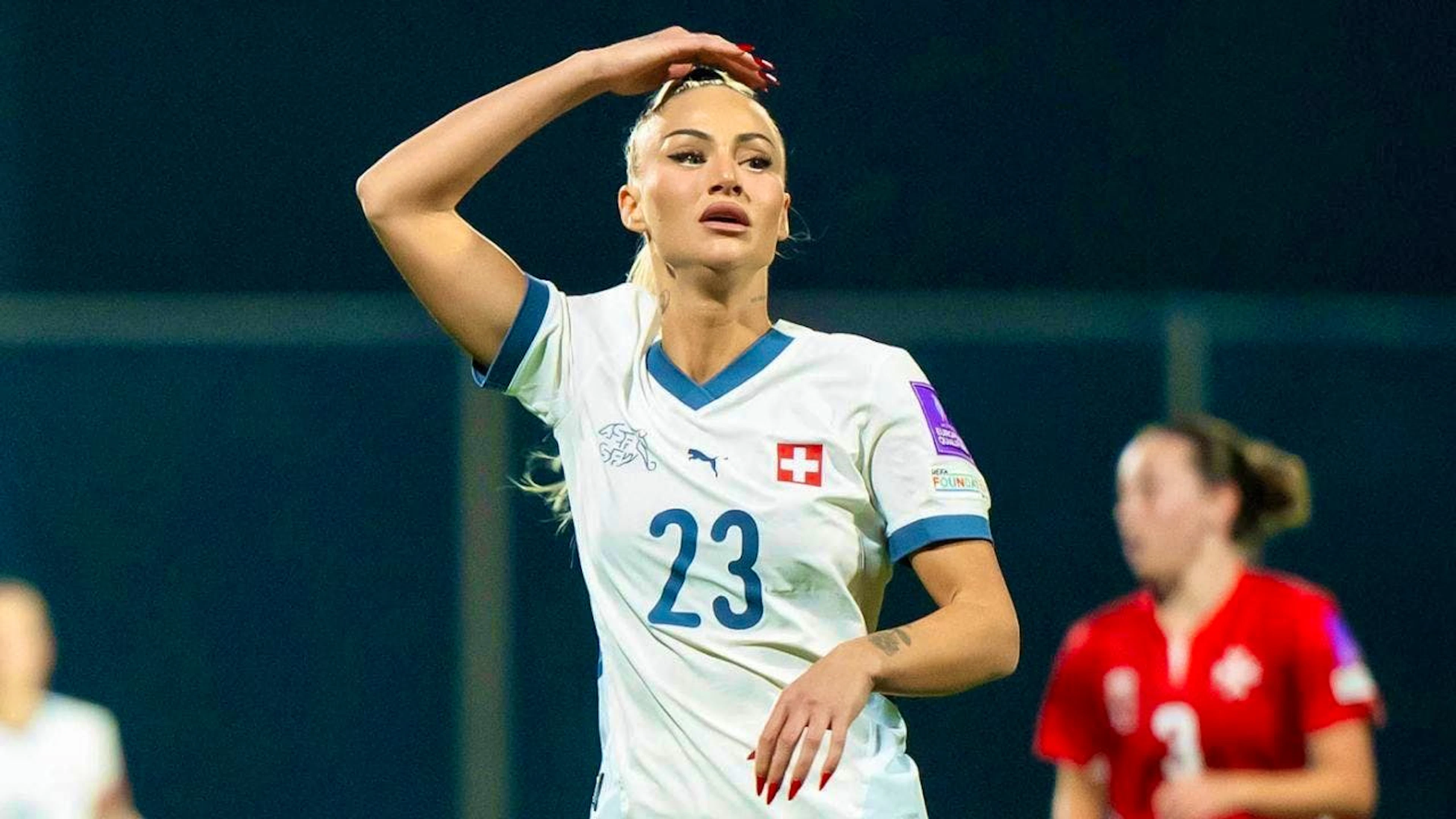Alisha Lehmann's debut goal brings no points: Leicester City lose for the sixth time in a row
