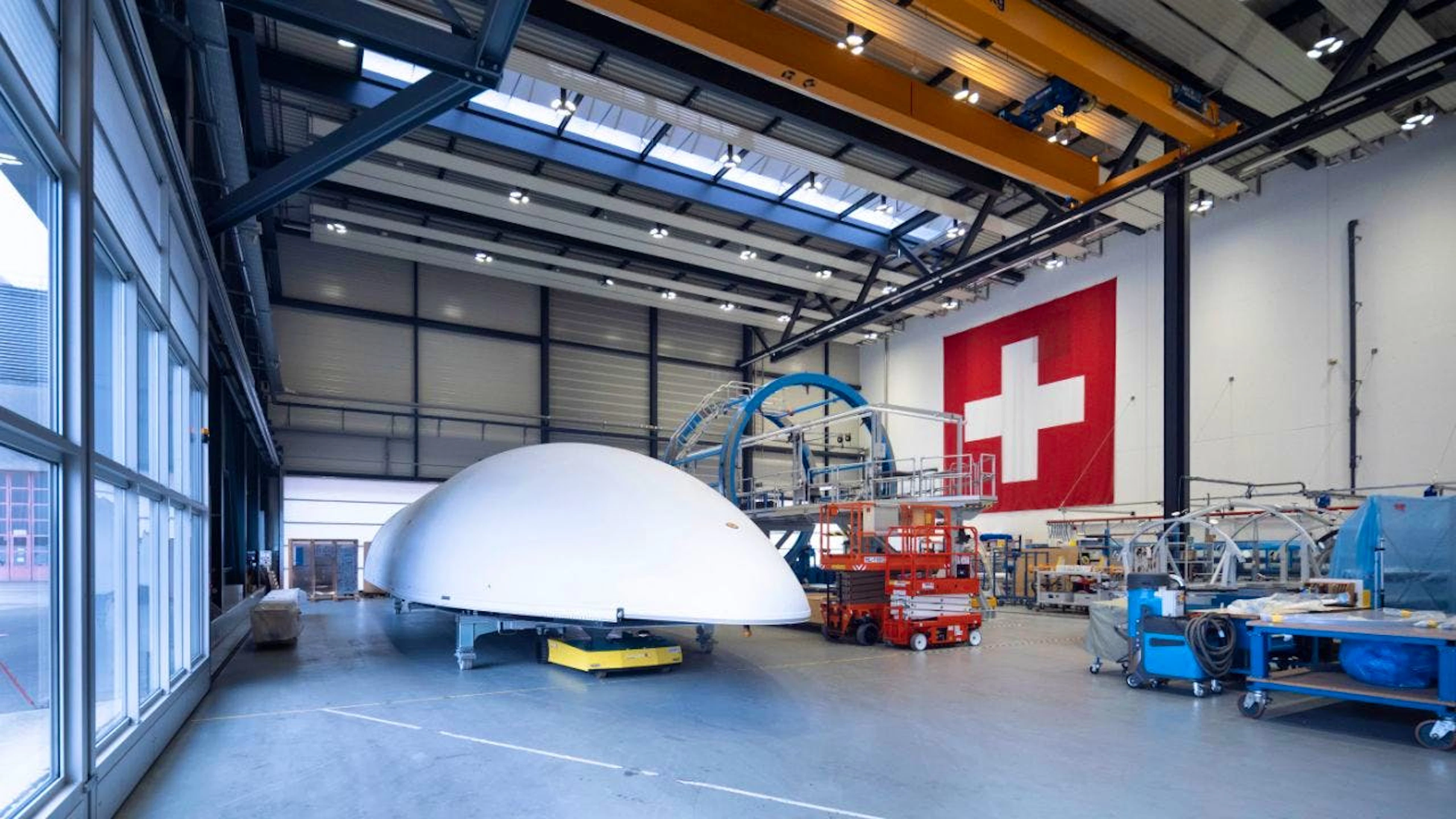 A Emmen, Beyond Gravity fabrique des coiffes pour satellites (Archives).