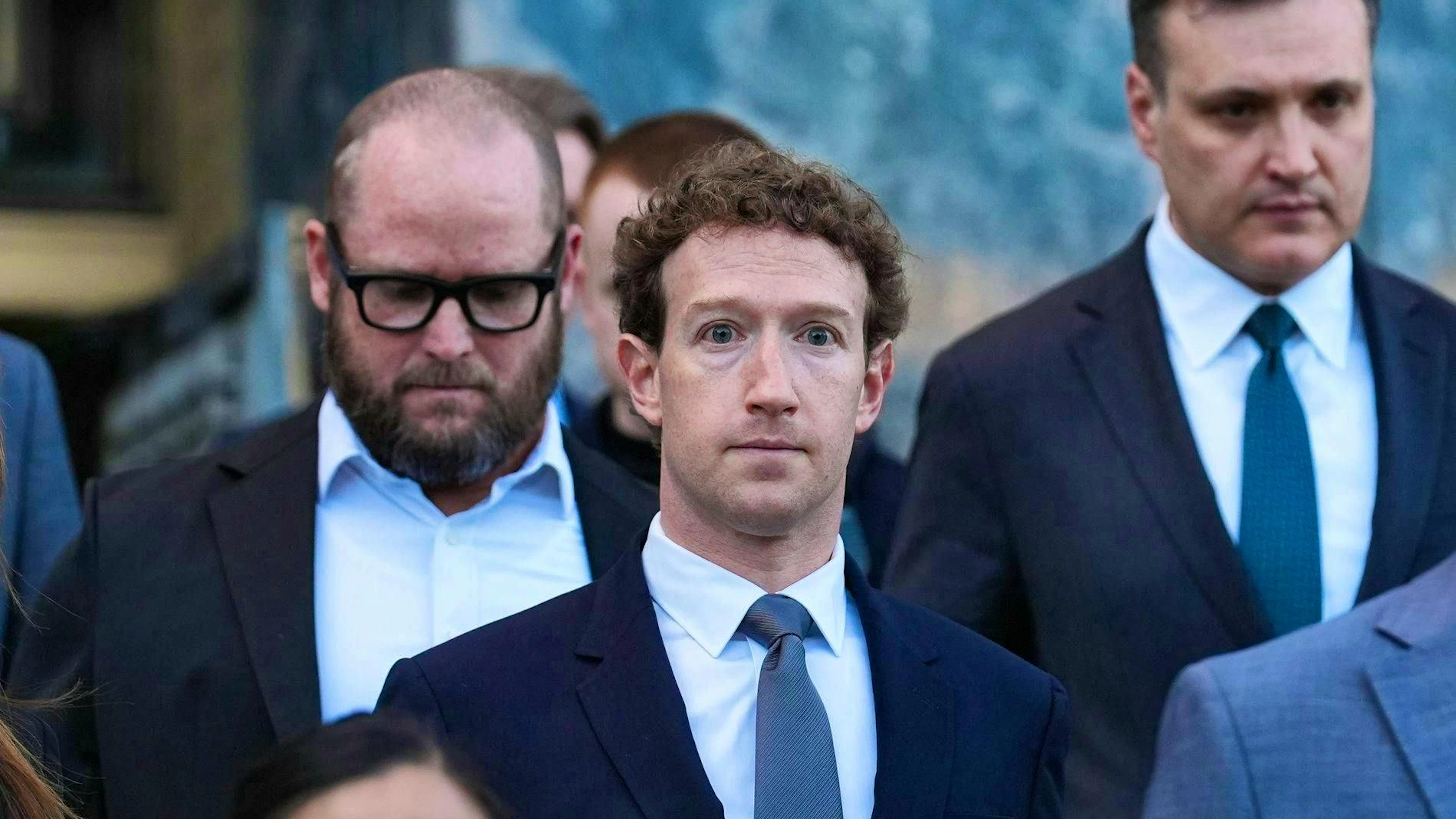 Potentially momentous US trial over the addictive potential of social media: Facebook founder and meta-CEO Mark Zuckerberg after his testimony in a Los Angeles courtroom, in which he defended his company's approach. (February 18, 2026)