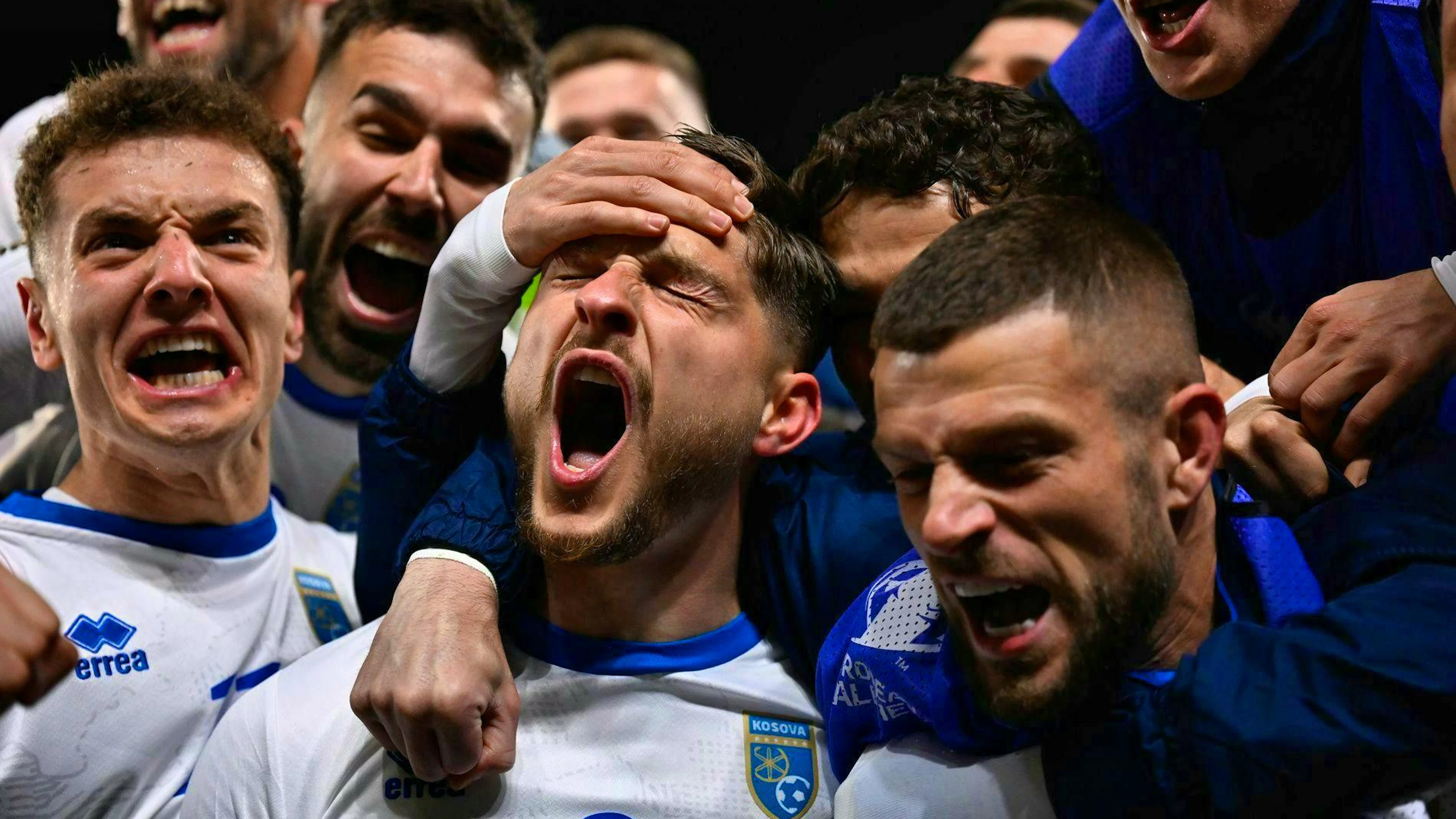 Pure emotion: Kosovo's World Cup dream lives on.