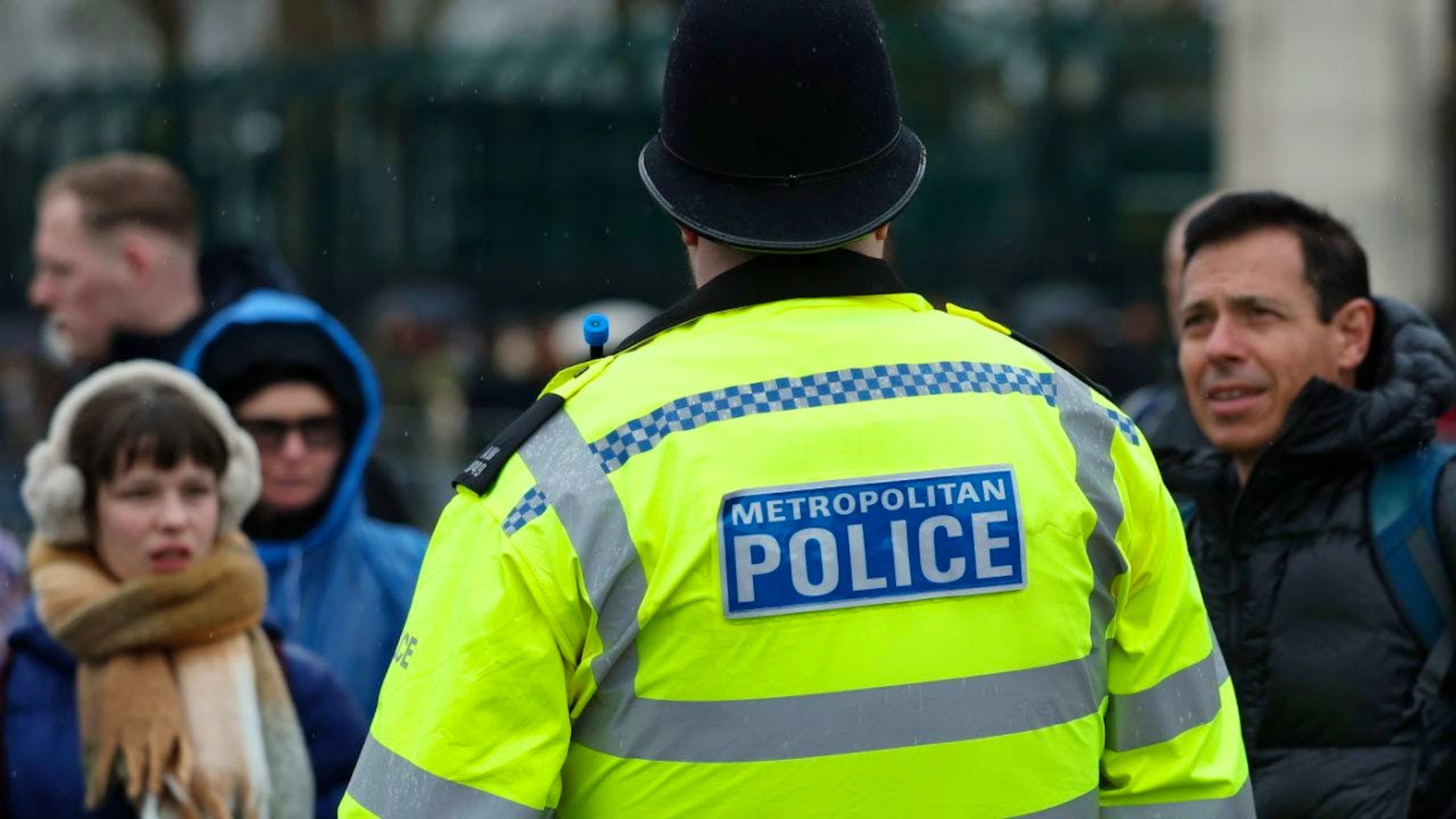 Image d'illustration d'un policier britannique.