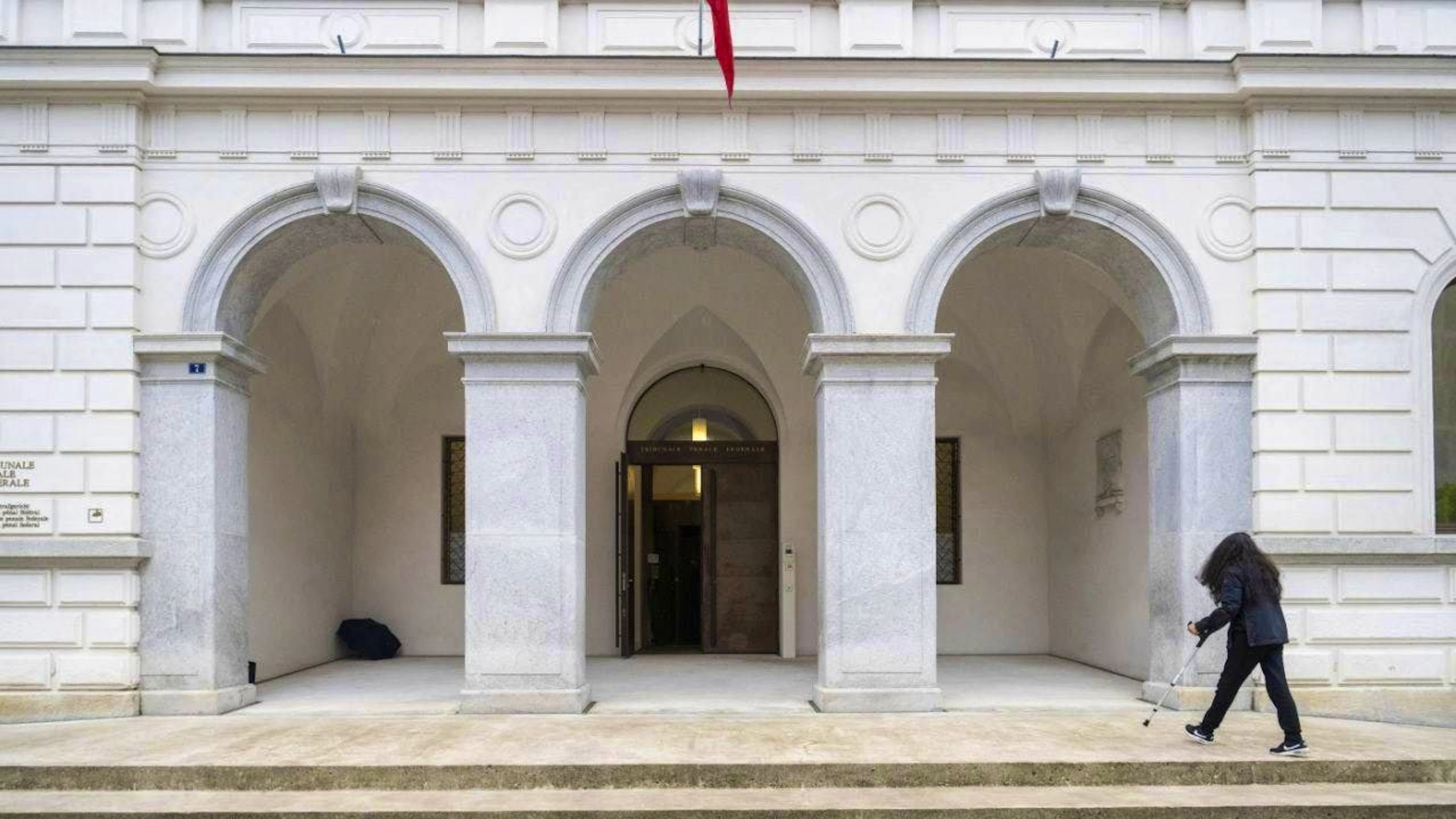 The second day of the appeal trial against Ousman Sonko has begun at the Federal Criminal Court in Bellinzona. (archive image)