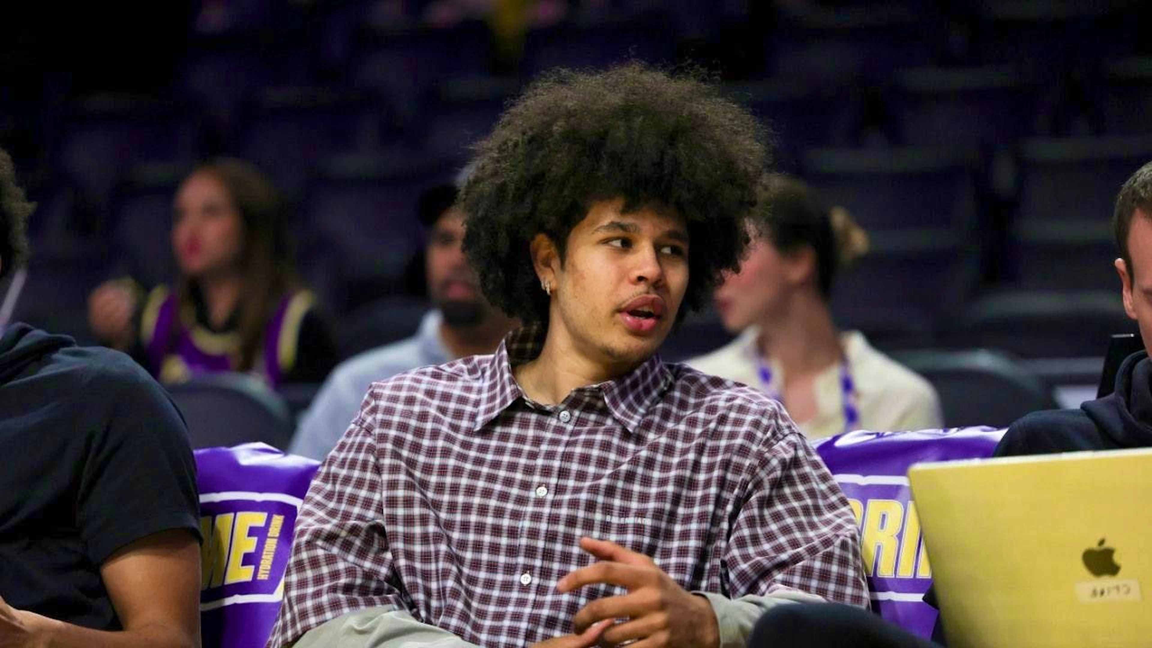 Kyshawn George still has to be patient with his return to the floor.