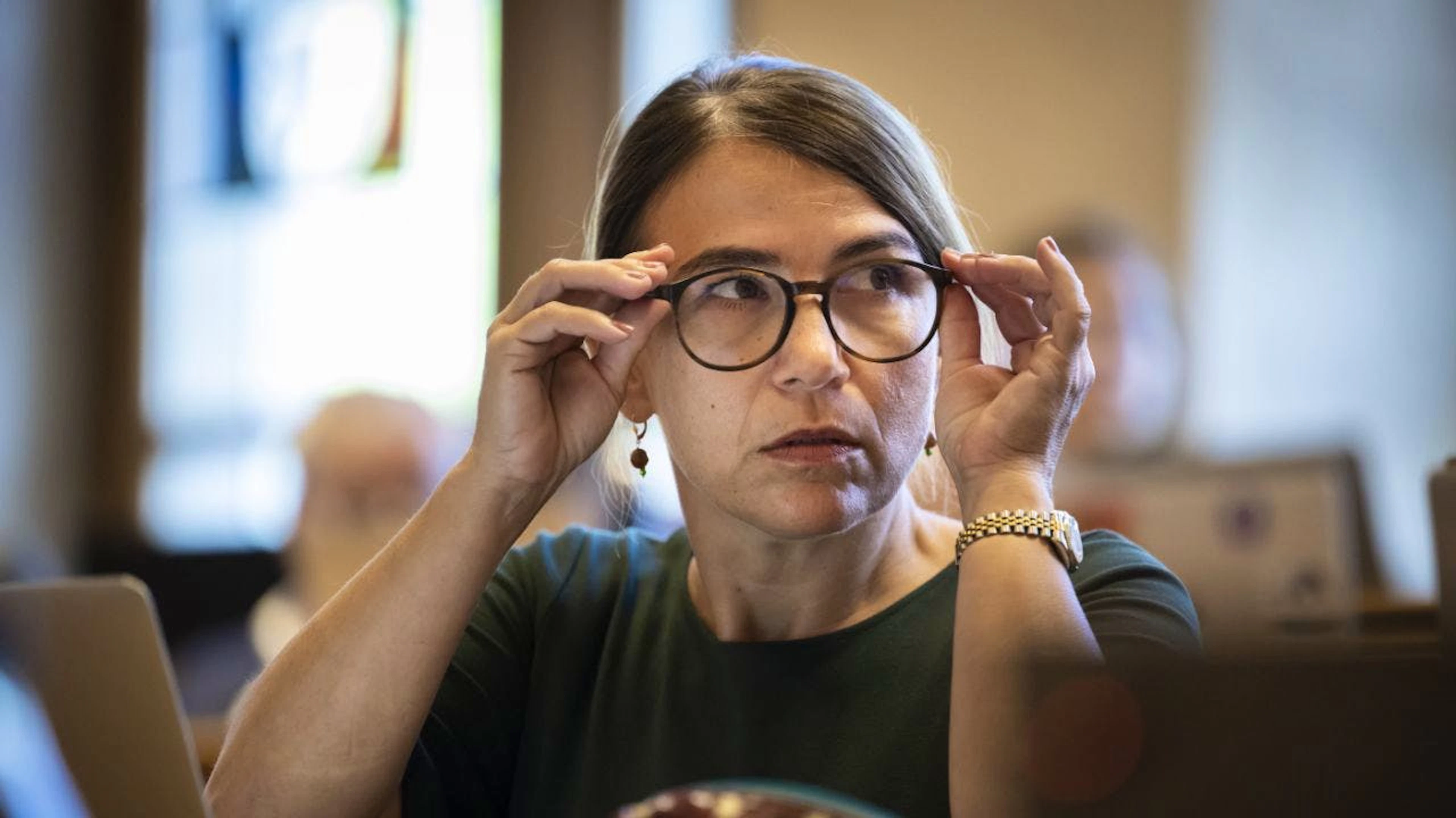 Ein Nationalratsmandat im Blick: die Thuner Gemeinderätin Andrea de Meuron wird für Aline Trede in die Grosse Kammer nachrutschen. (Archivbild)