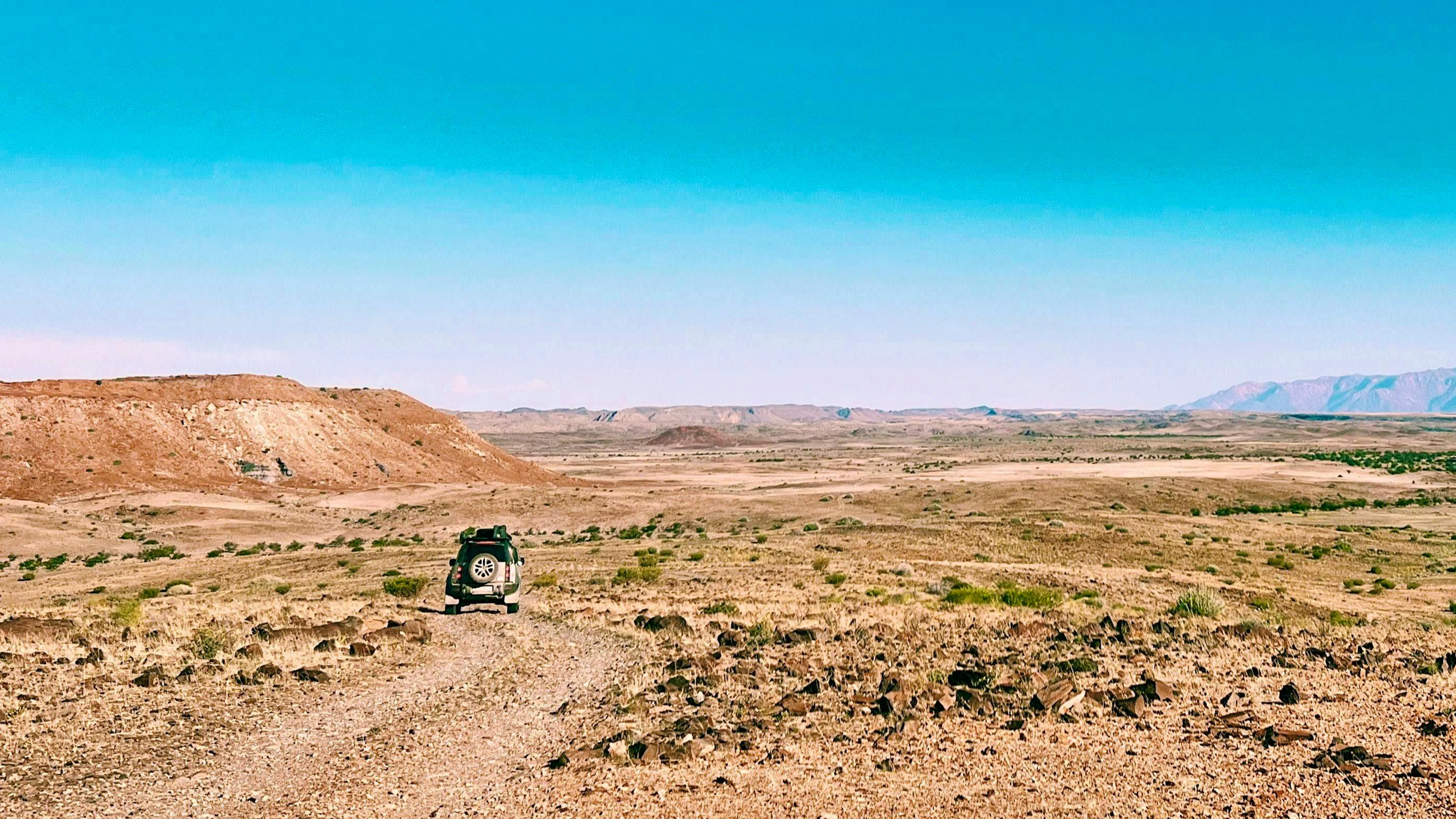 The landscape changes almost every hour.