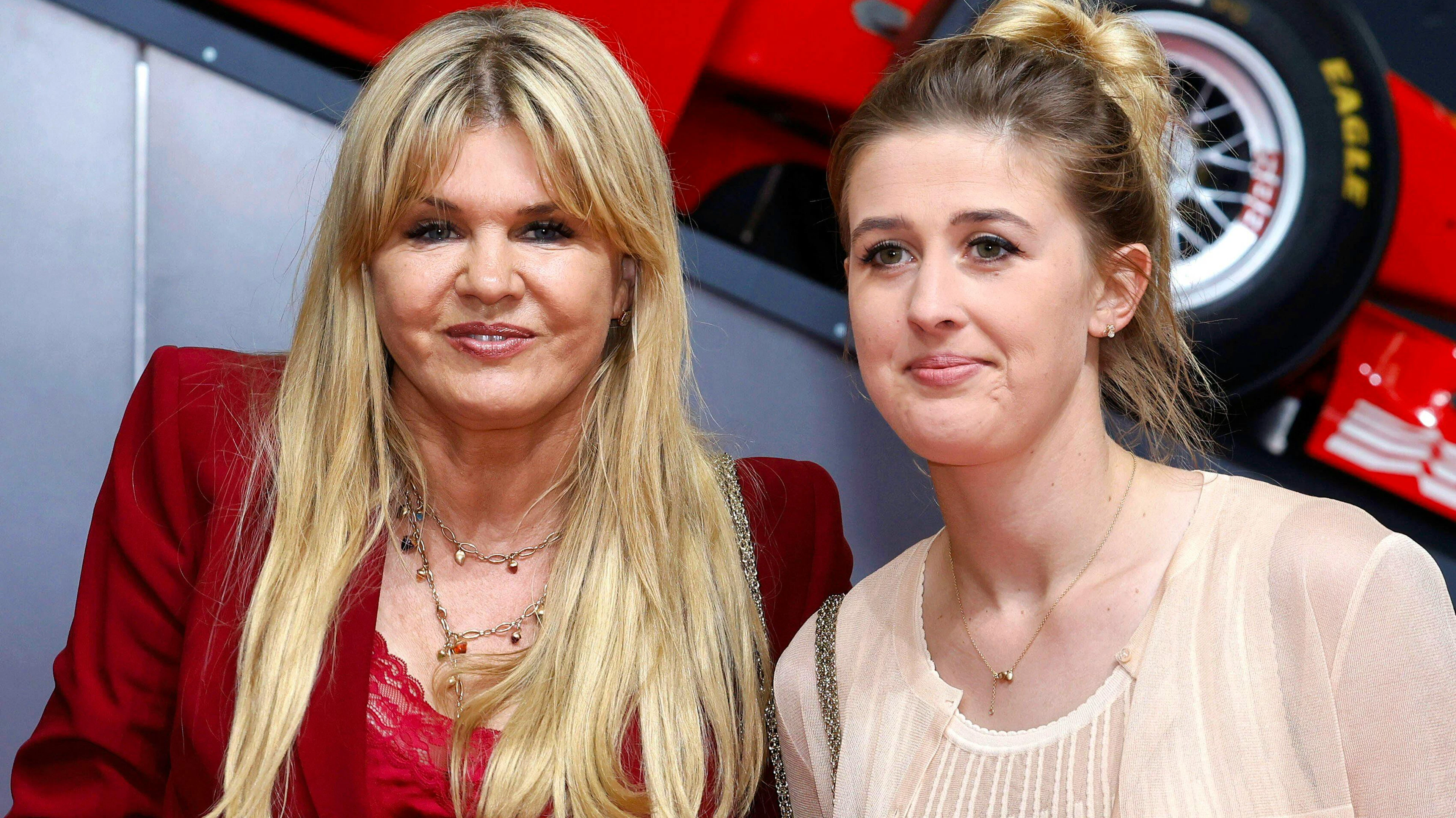 Corinna Schumacher und Gina Schumacher. (Archivbild aus dem Jahr 2022)