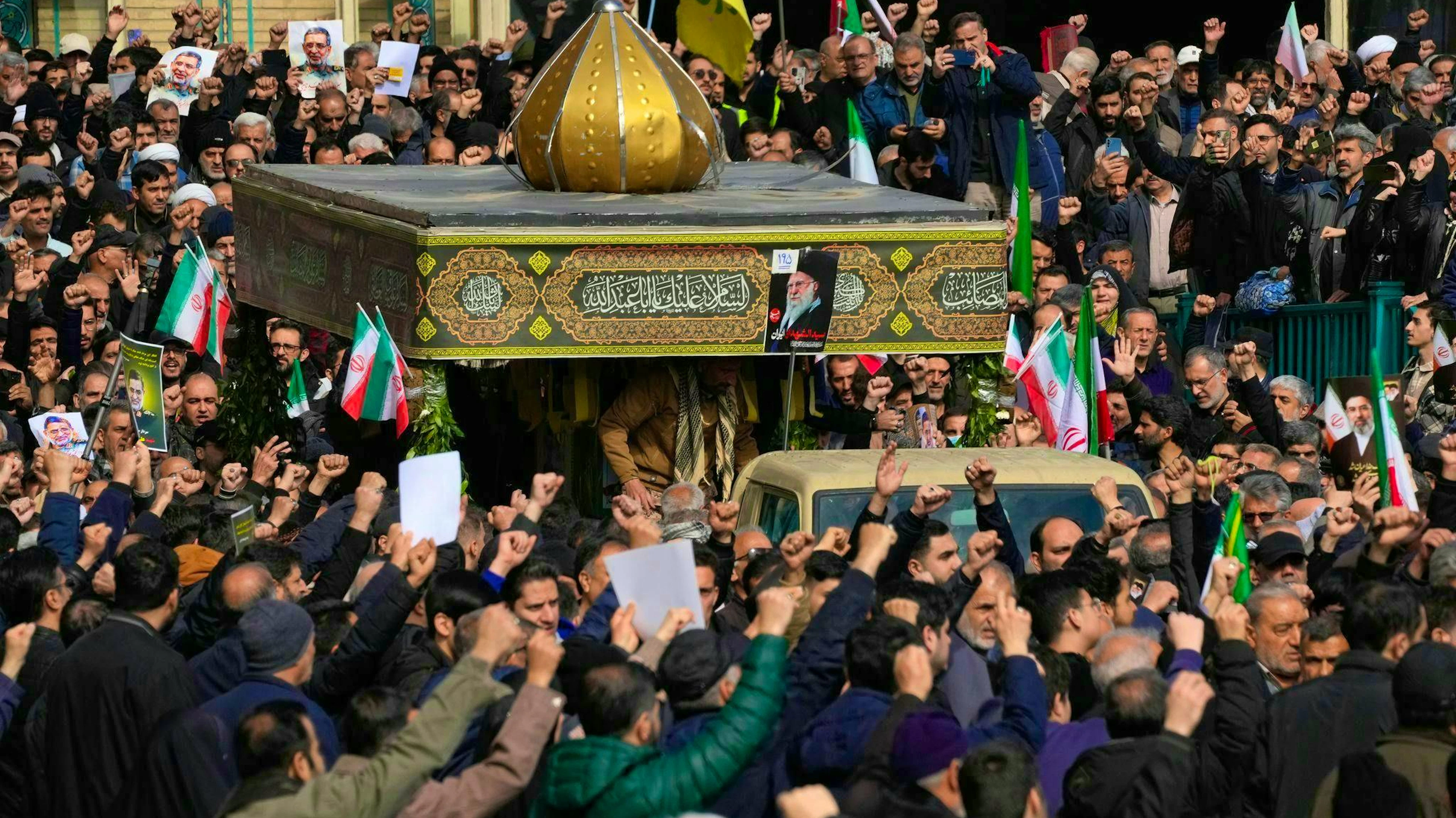 Despite the killing of numerous generals, Iran's power apparatus remains capable of acting. (archive picture)