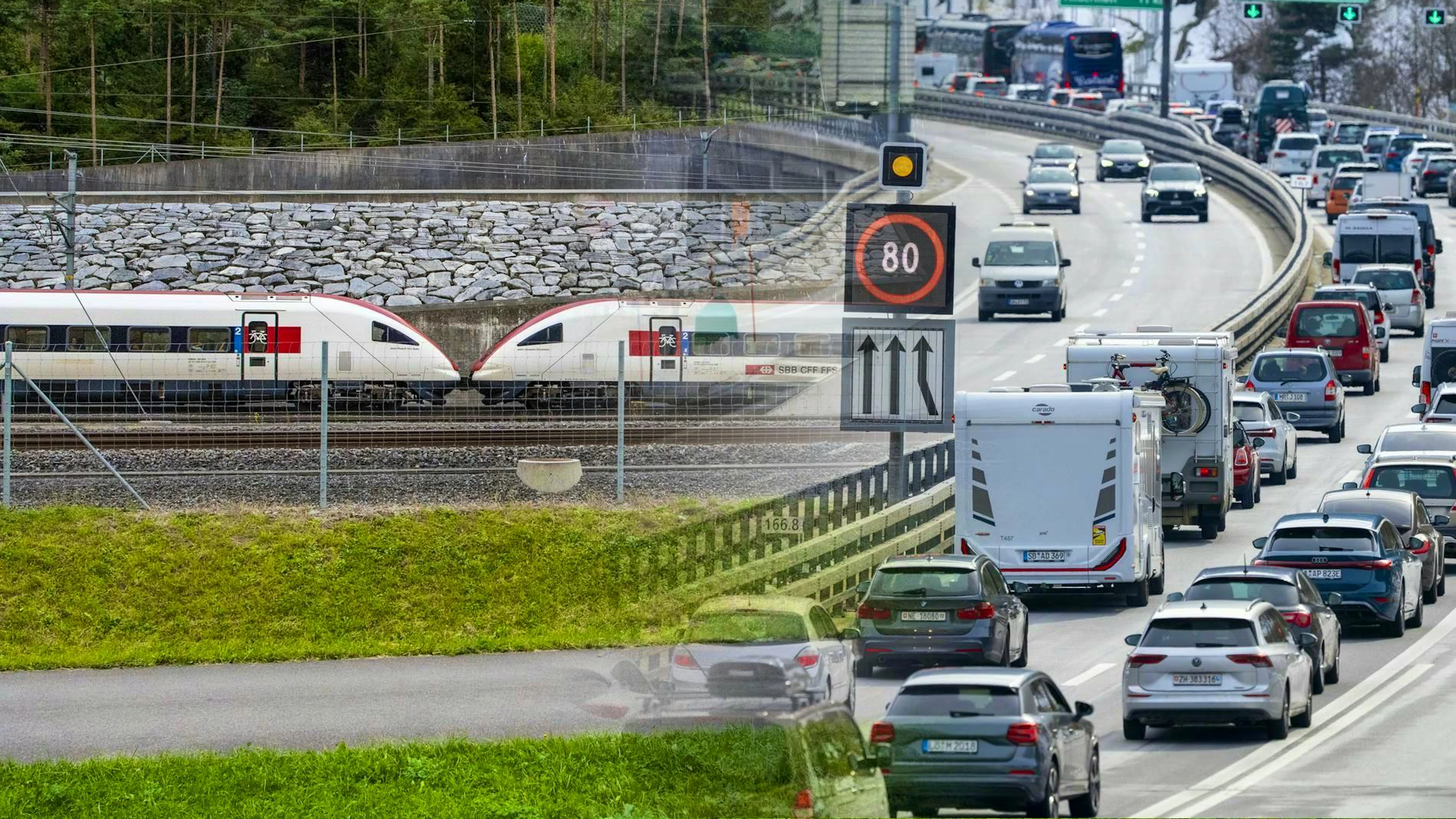 In colonna al San Gottardo? Ecco alcuni trucchi per evitarla