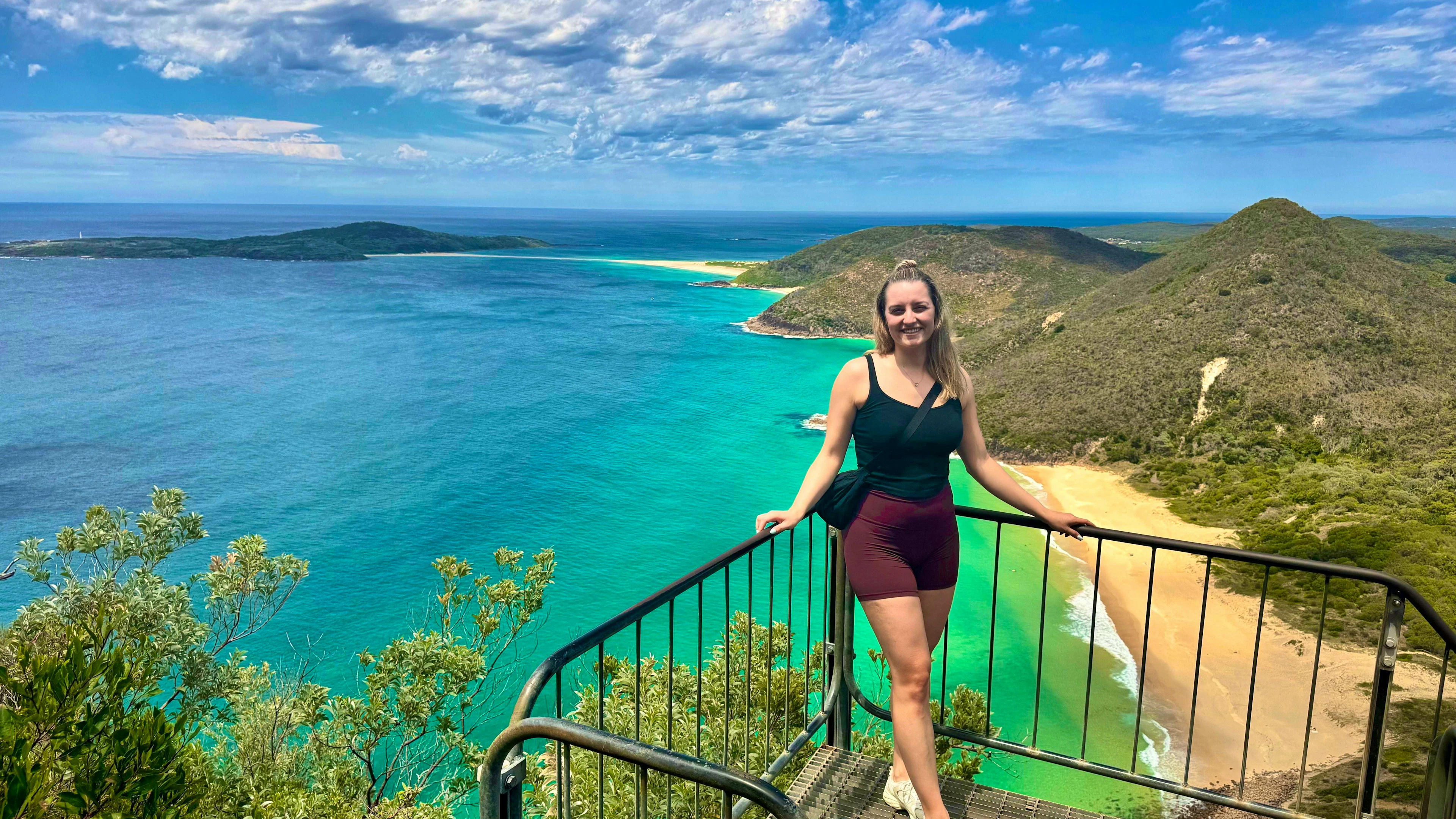 Mycation editor Jannina in Australia.