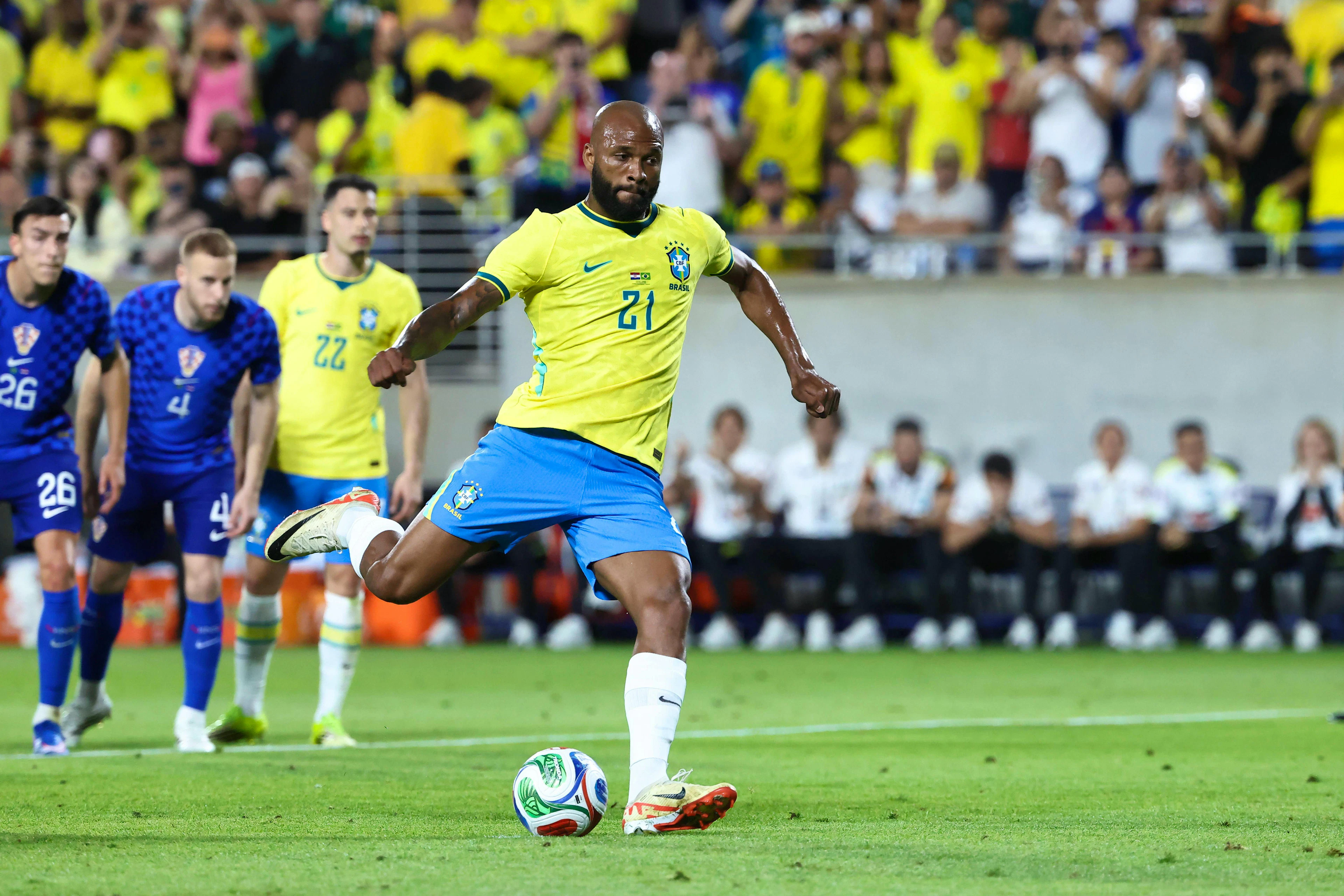 Das Heimtrikot Brasiliens ist ganz klassisch gehalten.