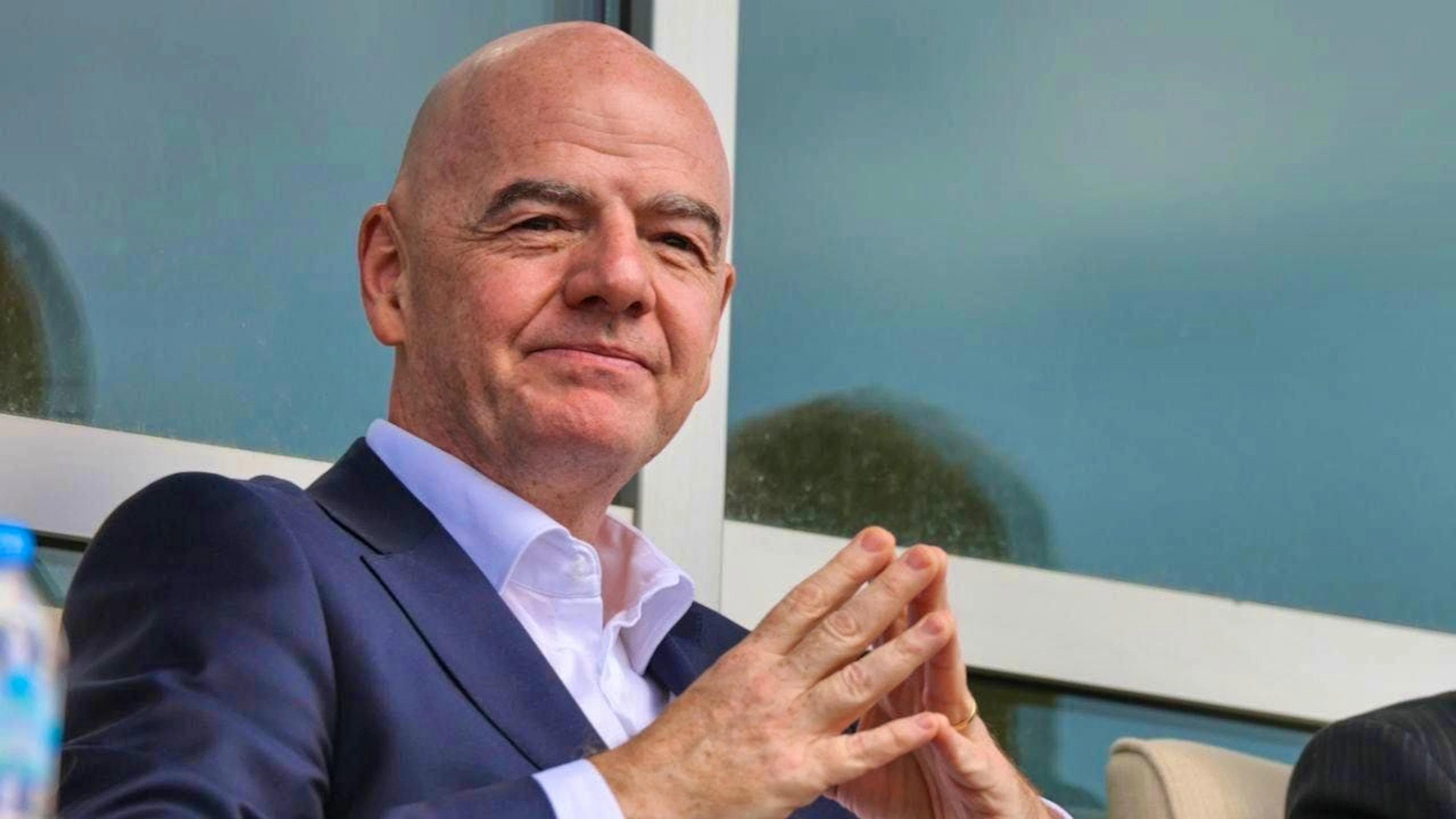 Good prospects for the incumbent: Gianni Infantino enjoys backing from South America ahead of next year's elections
