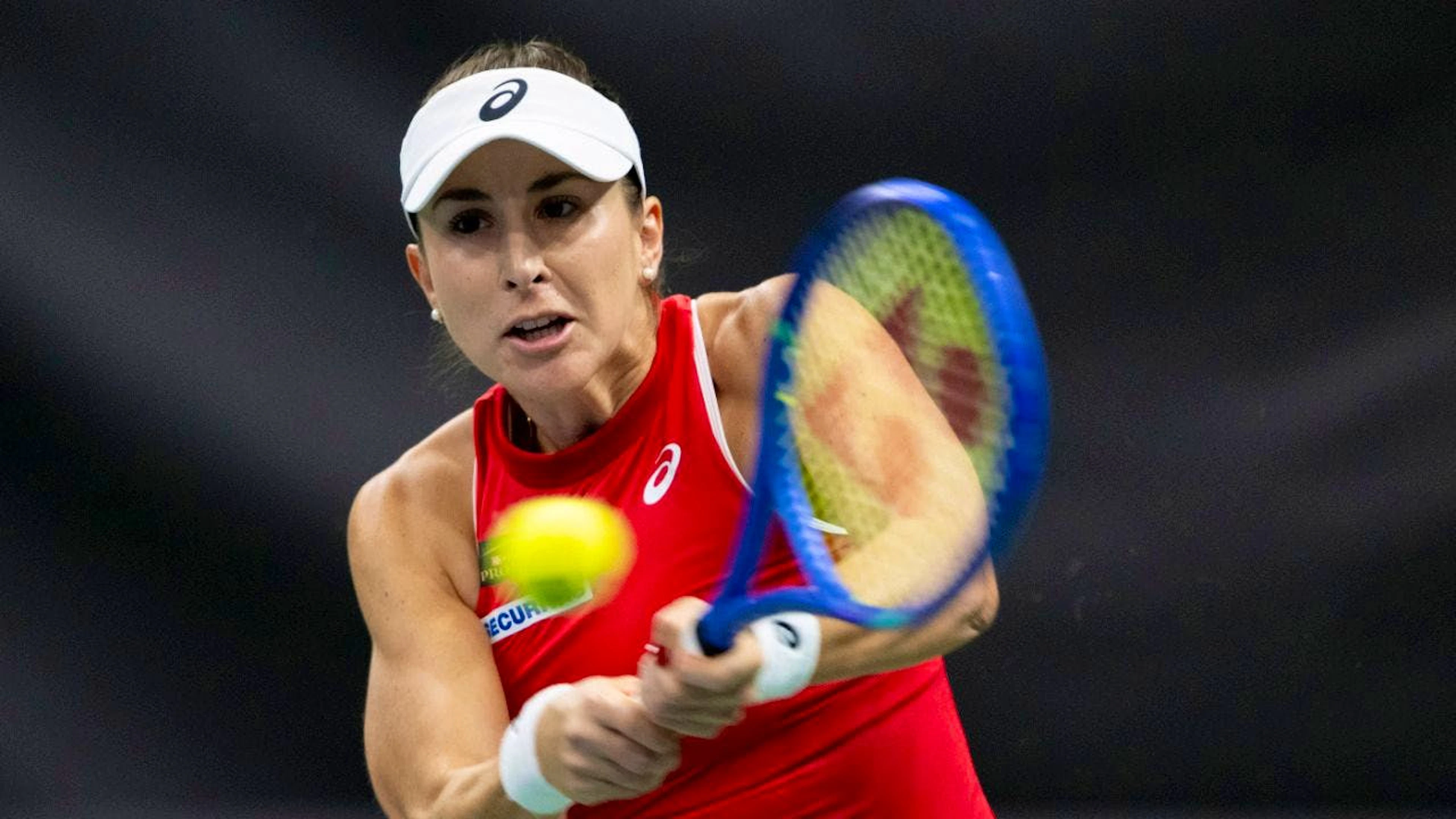 Belinda Bencic wird ihrer Favoritenrolle im ersten Einzel gerecht