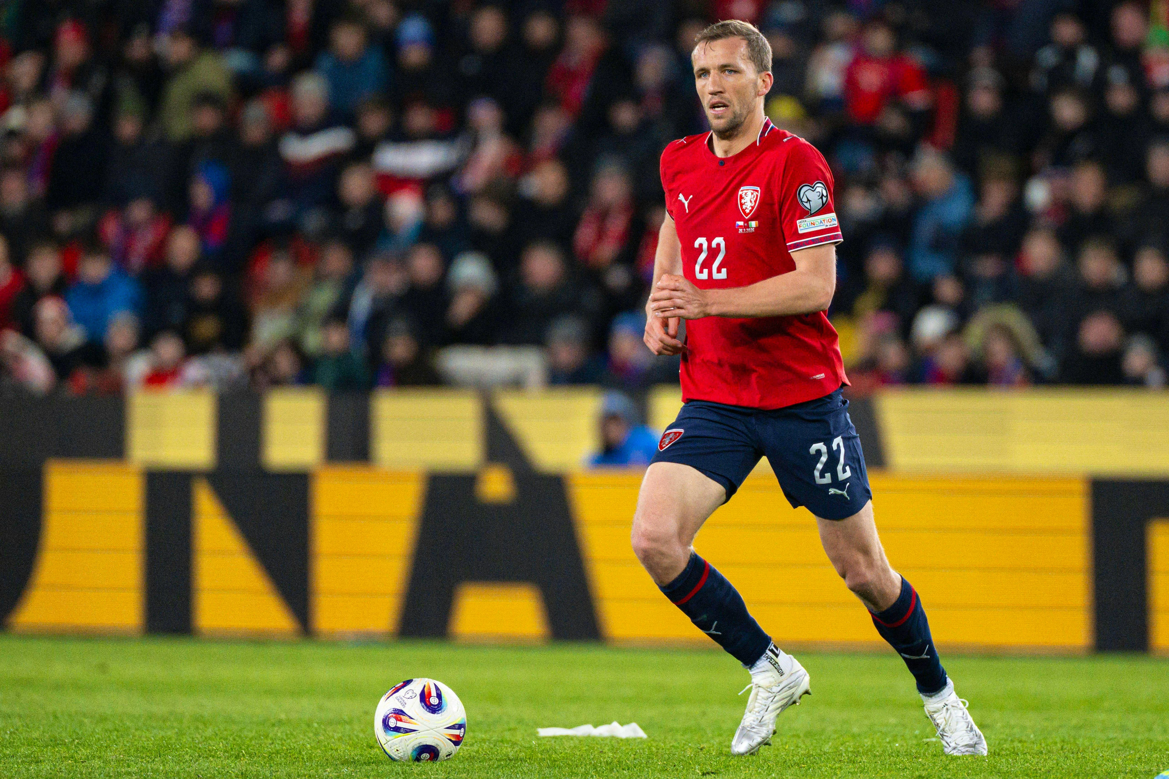 In den WM-Playoffs trugen Tomas Soucek und Co. bereits das neue Heimtrikot Tschechiens.