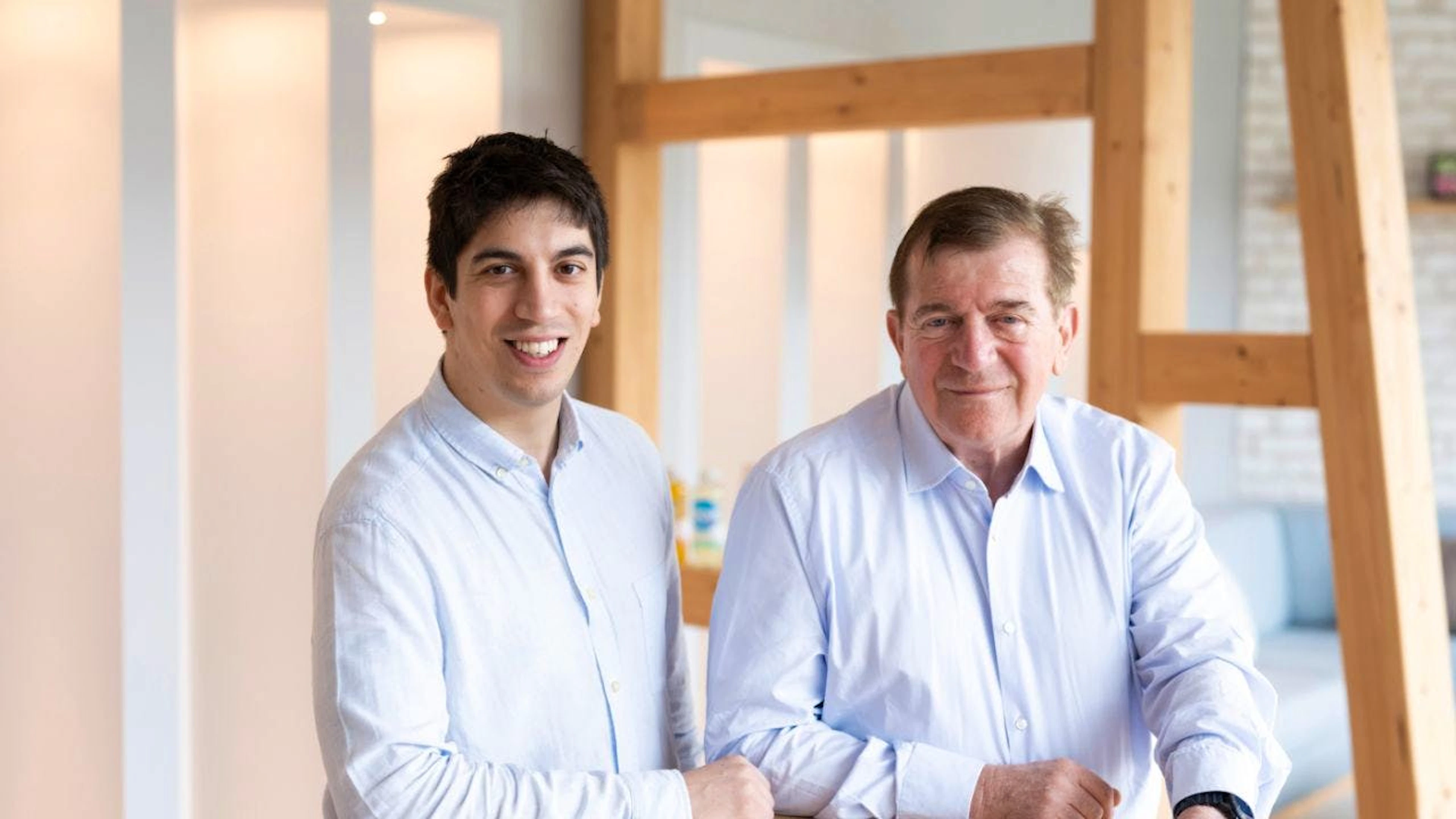 Der neue und der alte Verwaltungsratspräsident von Rivella: Tano (links) und Alexander Barth.
