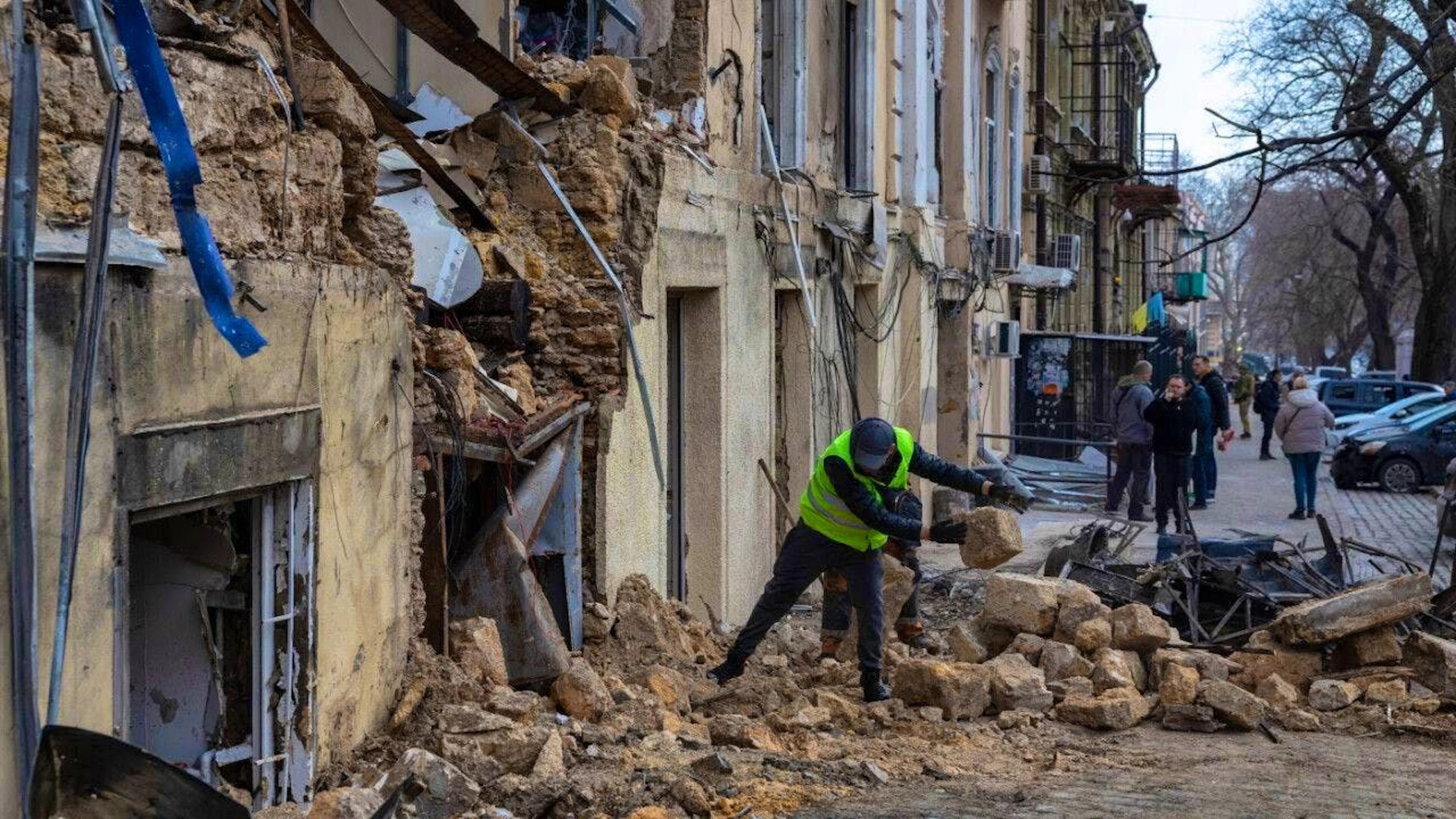 ARCHIVE - Damage after a Russian attack in Ukraine. Photo: Oleg Grekov/AP/dpa/Archive image