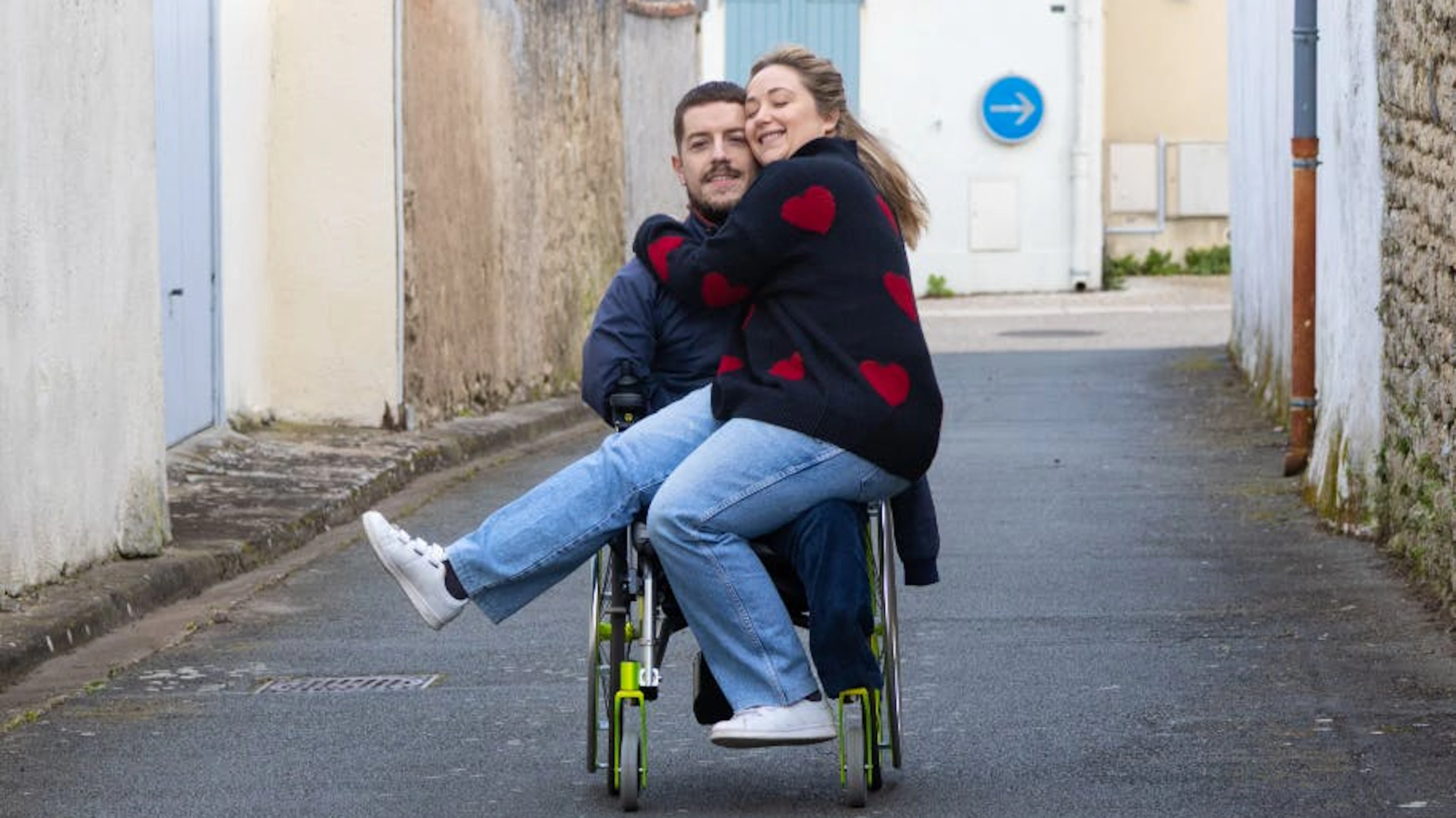 Pierre Rabine et Lily-Fleur Pointeau incarnent à l'écran le couple Philippe et Suzana Croison.