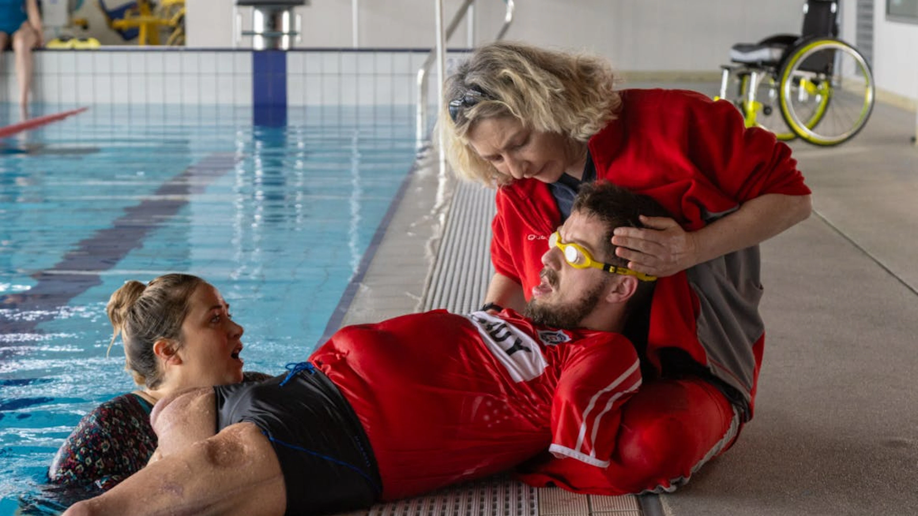 Nombreux ont été les écueils durant les deux années d'entraînement de Philippe Croizon.