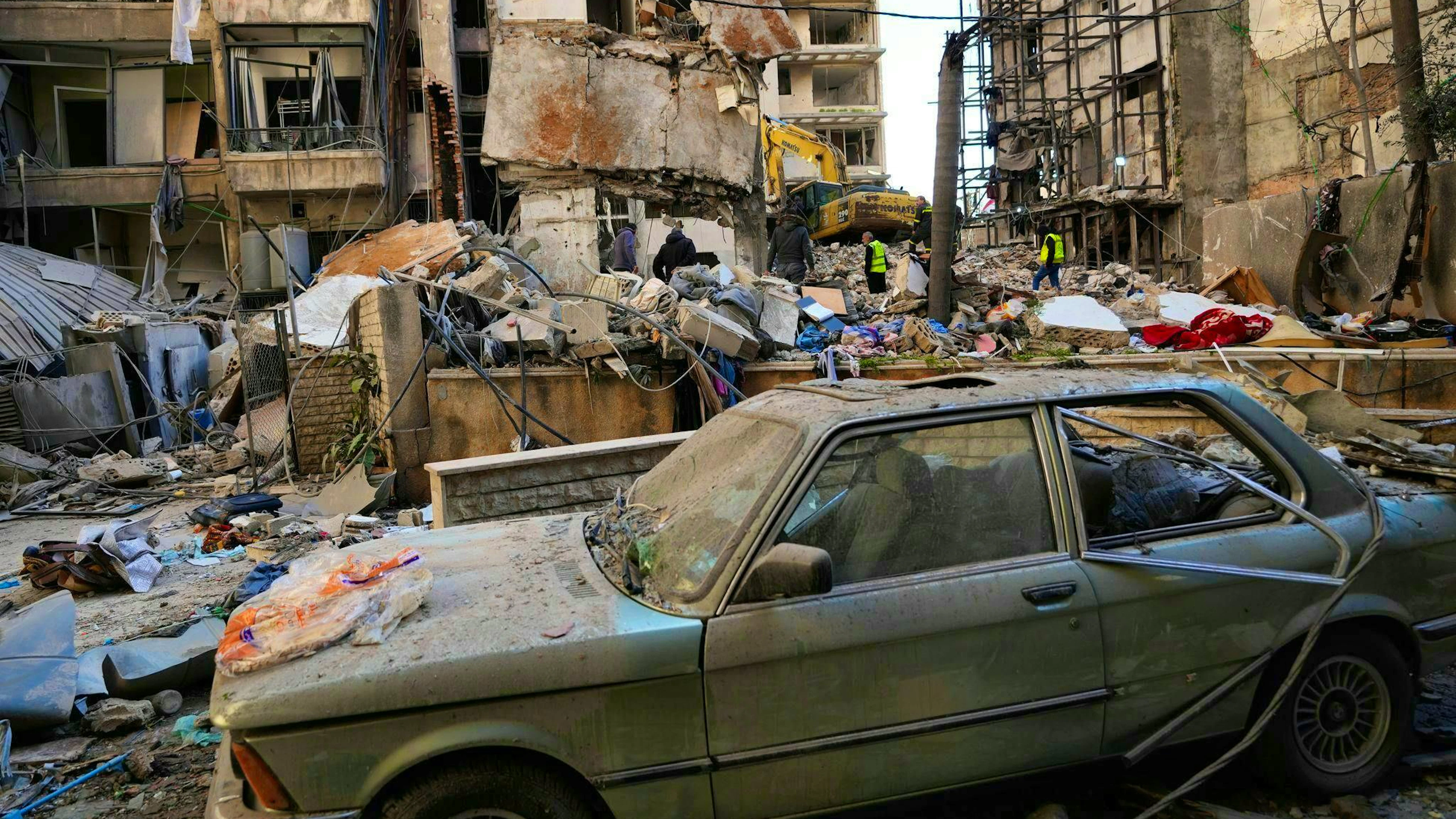 Israeli airstrikes also targeted the center of Beirut. (archive picture)