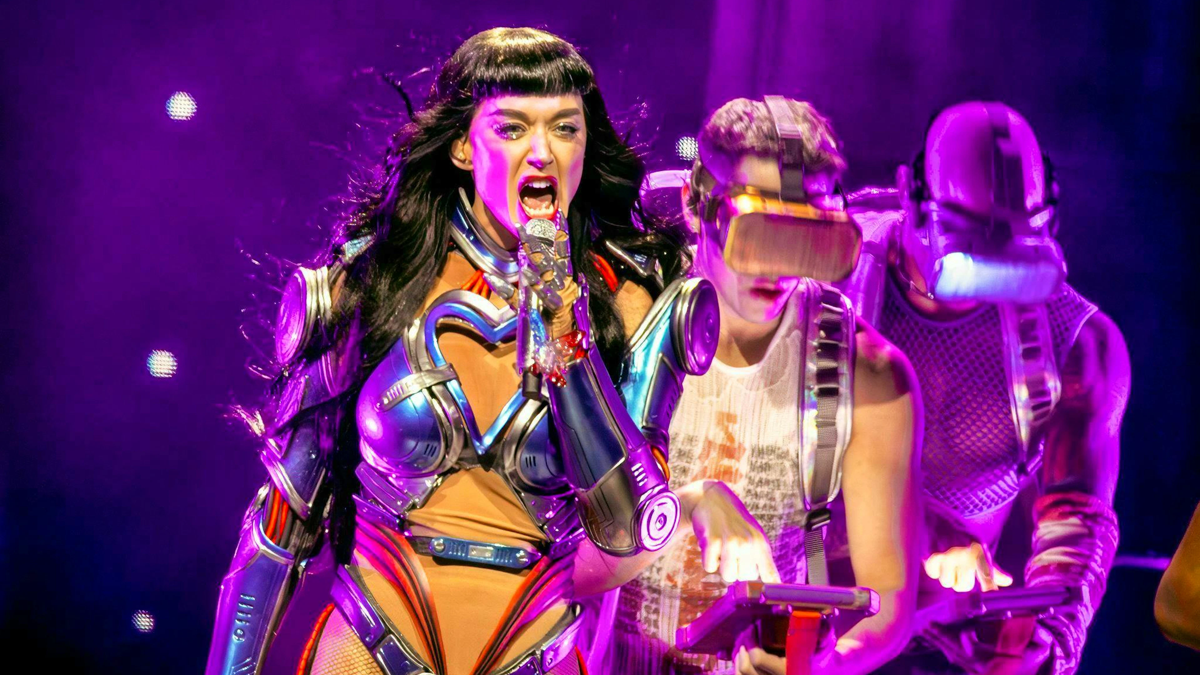 Katy Perry defends herself against allegations. (archive picture) 