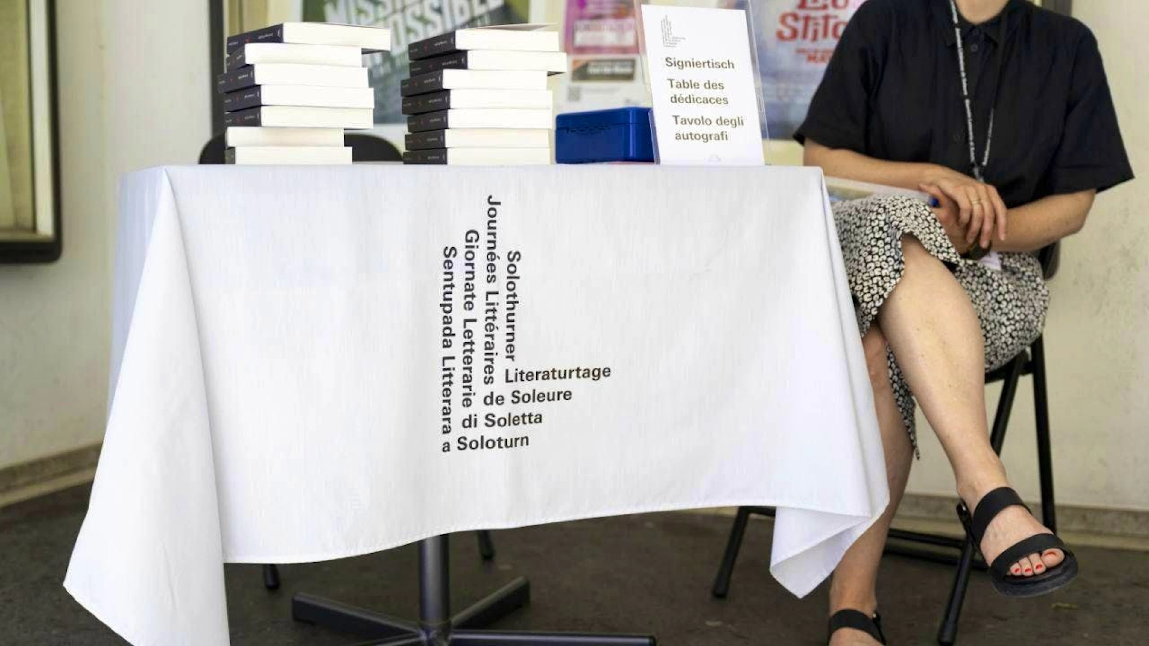 At the 48th edition of the Solothurn Literature Days, 140 guests will provide insights into their literary work. Around half of them - authors or translators - are traveling from abroad. (symbolic image)